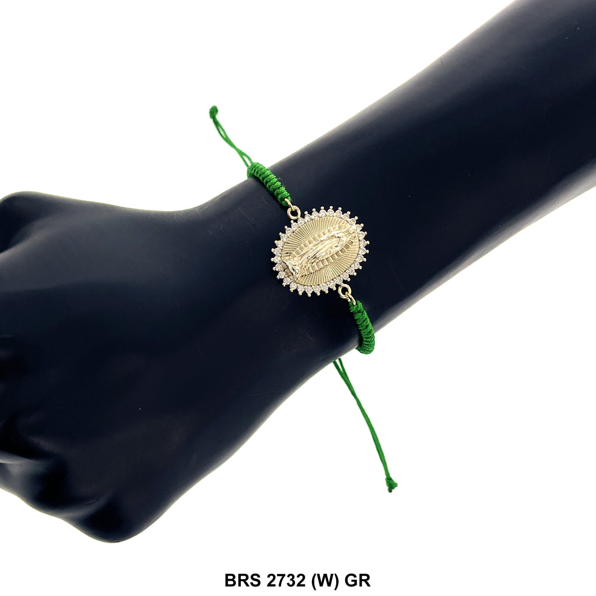 Guadalupe Thread Bracelet BRS 2732 (W) GR – Kaashusa