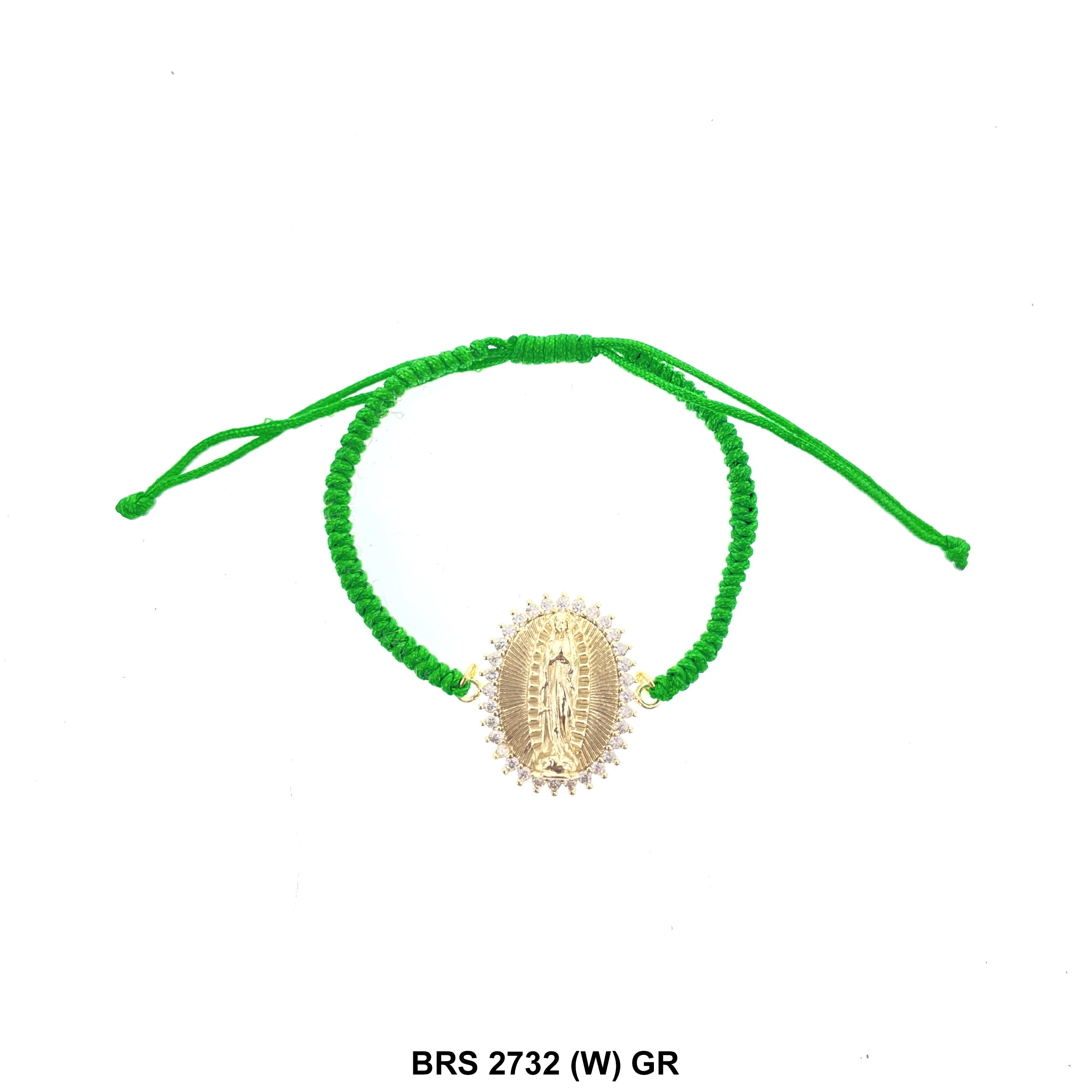 Guadalupe Thread Bracelet BRS 2732 (W) GR