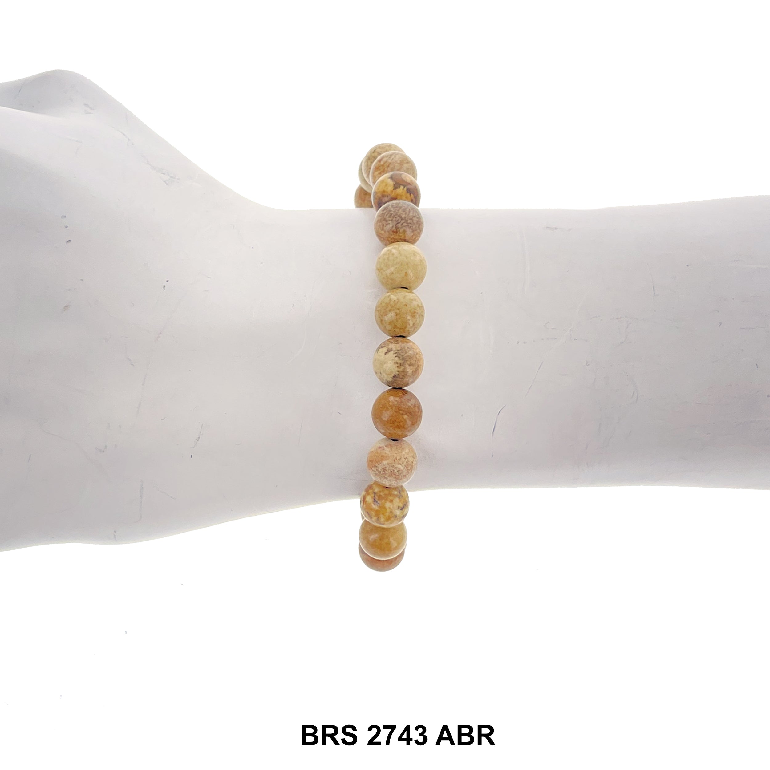 Natural Stone Elastic Bracelet BRS 2743 ABR