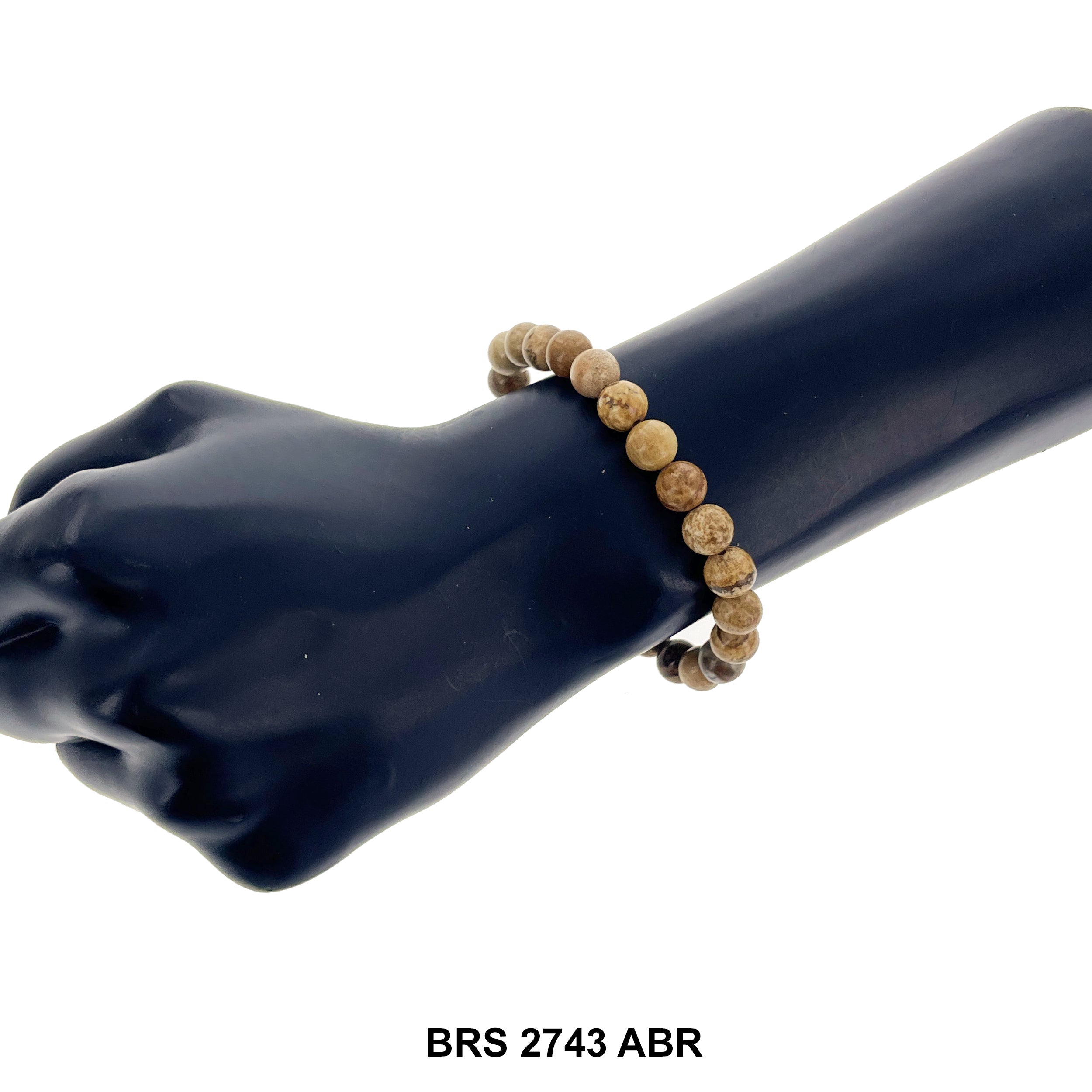 Natural Stone Elastic Bracelet BRS 2743 ABR