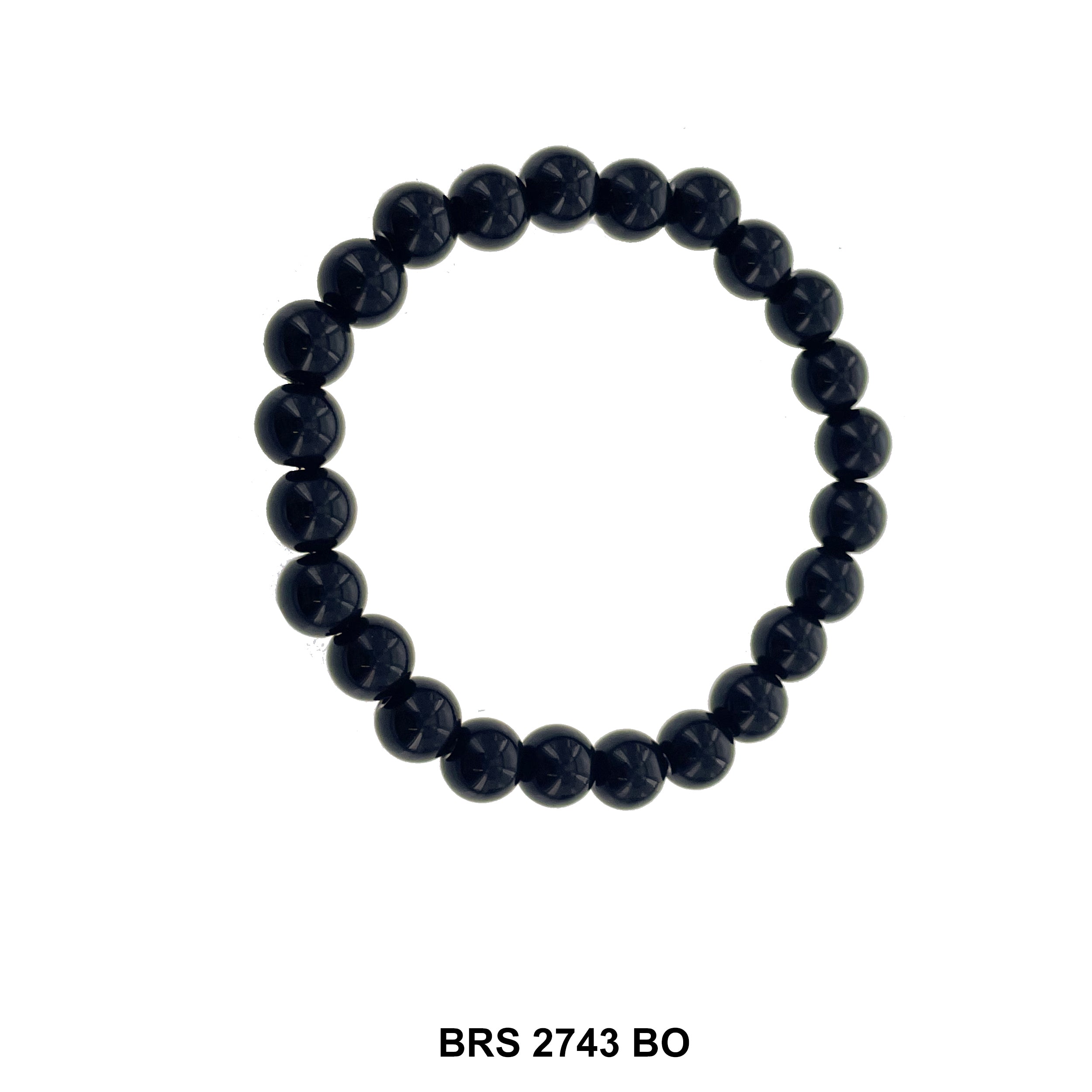 Natural Stone Elastic Bracelet BRS 2743 BO