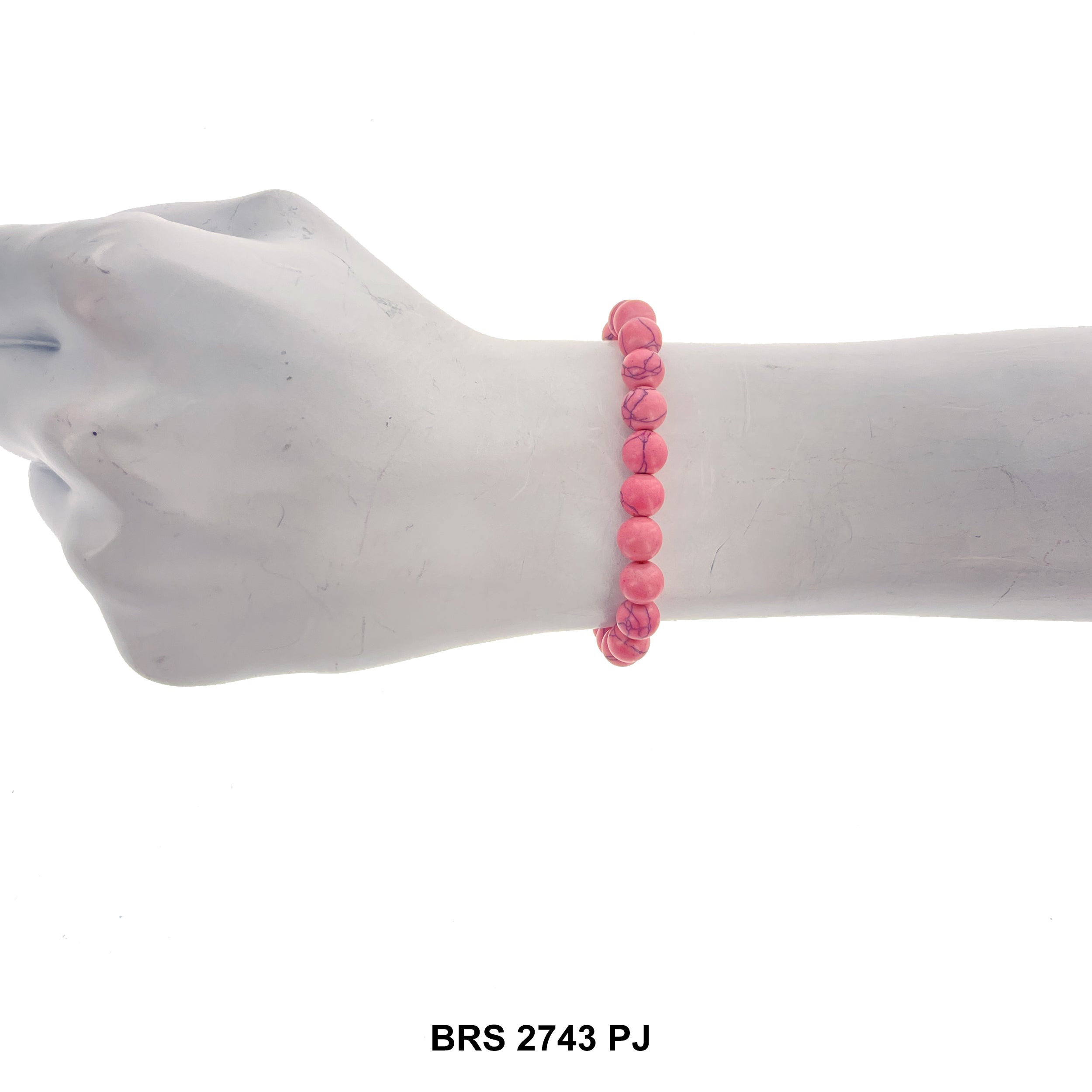 Natural Stone Elastic Bracelet BRS 2743 PJ