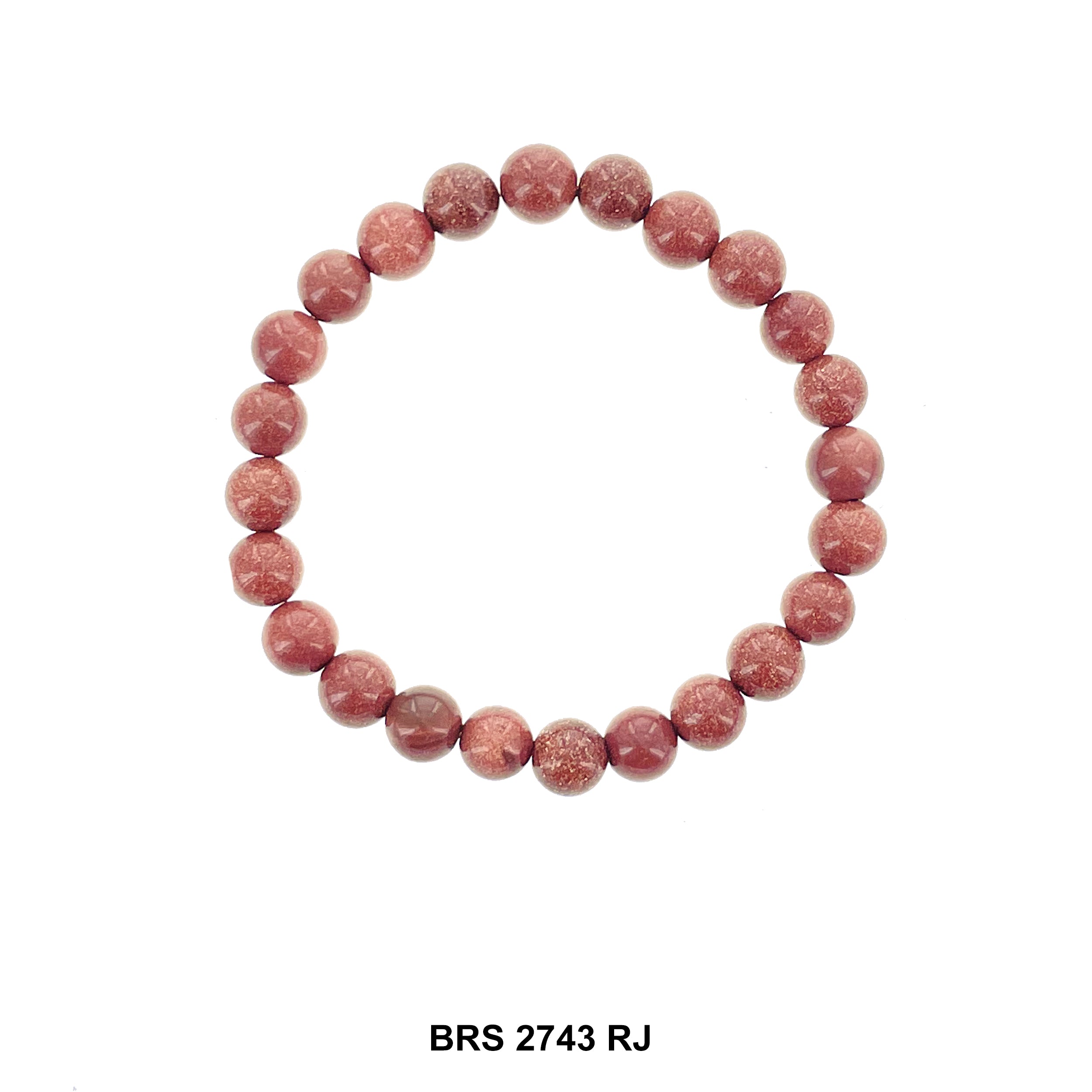 Natural Stone Elastic Bracelet BRS 2743 RJ