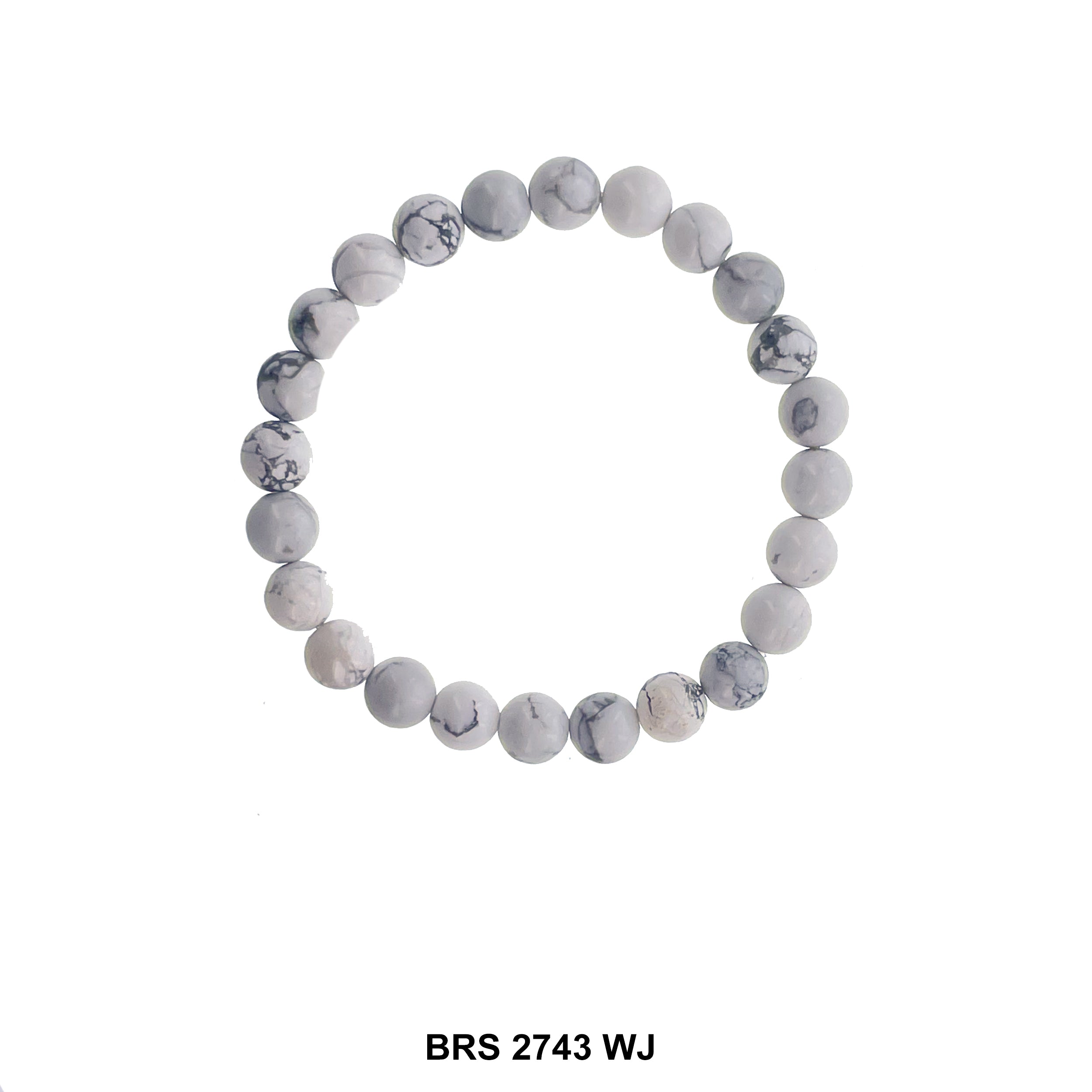 Natural Stone Elastic Bracelet BRS 2743 WJ