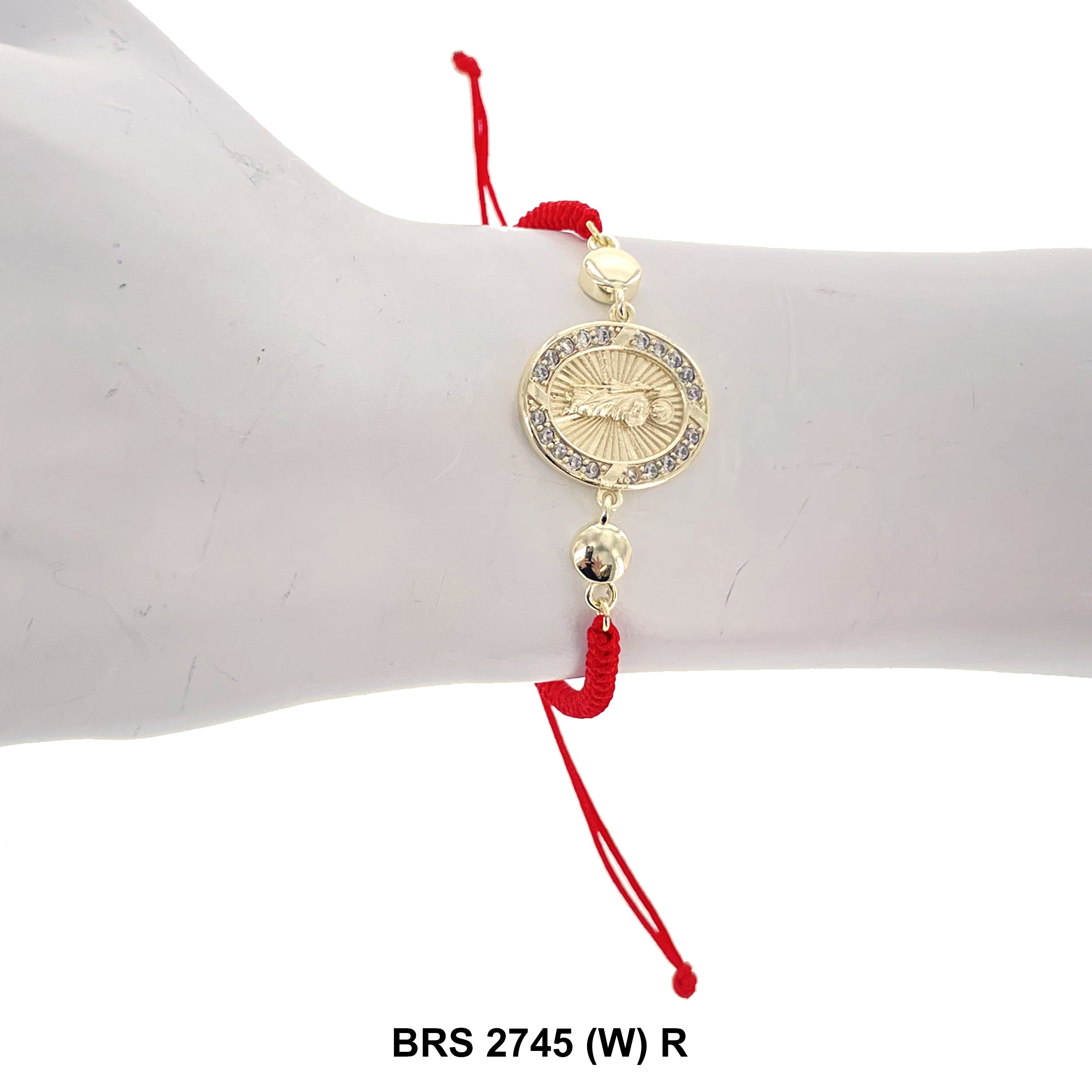 San Judas Thread Bracelets BRS 2745 (W) R