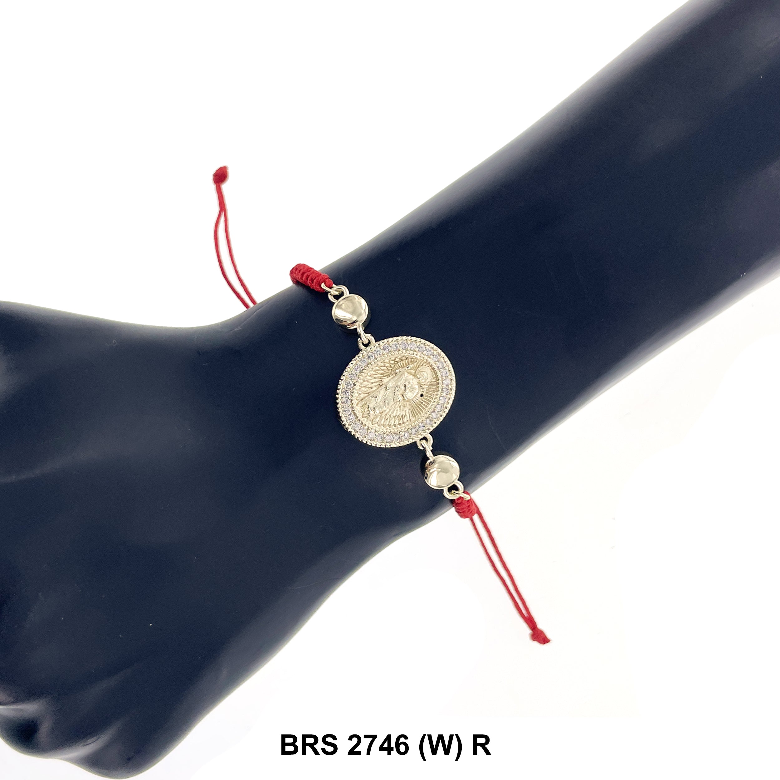 San Judas Thread Bracelets BRS 2746 (W) R