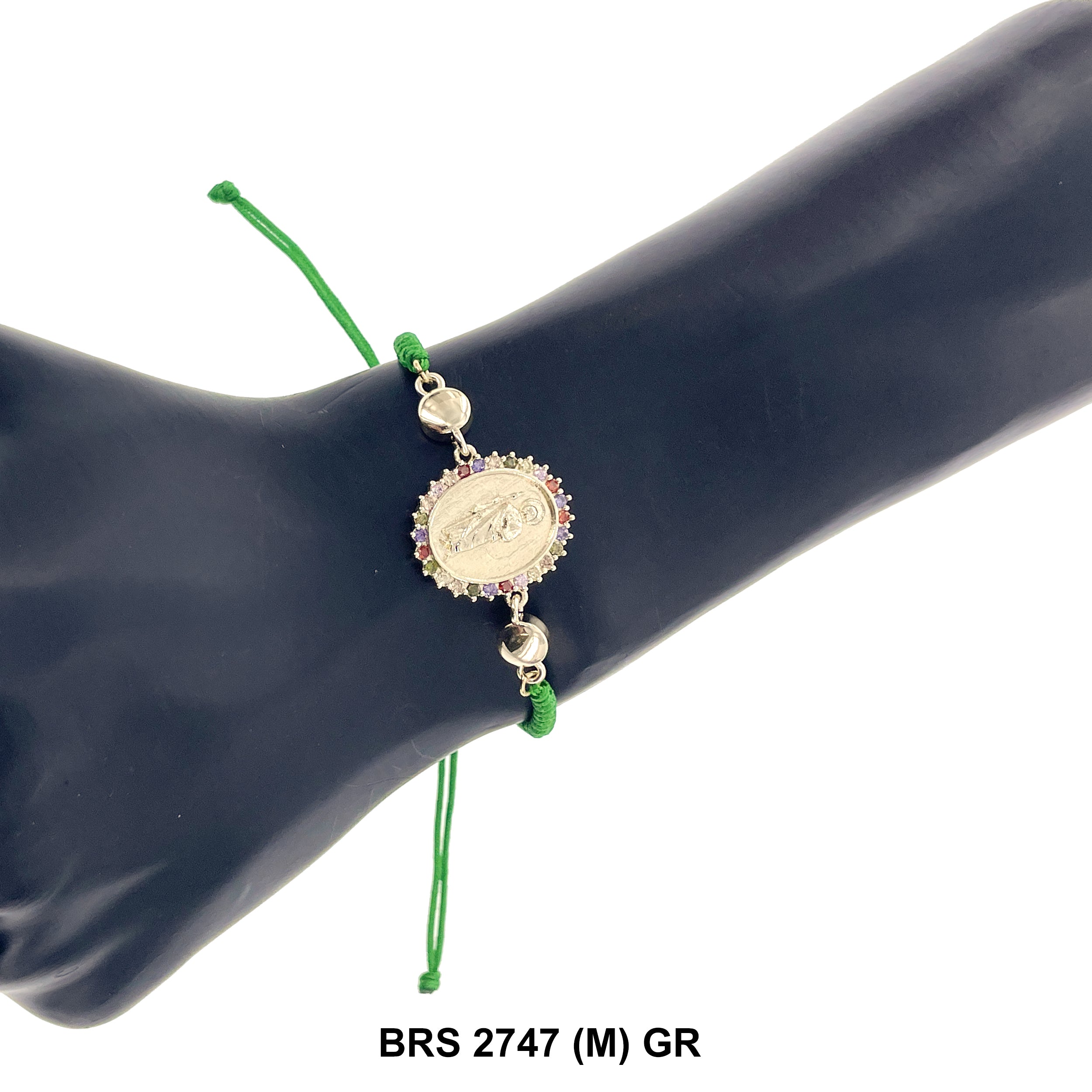 San Judas Thread Bracelets BRS 2747 (M) GR