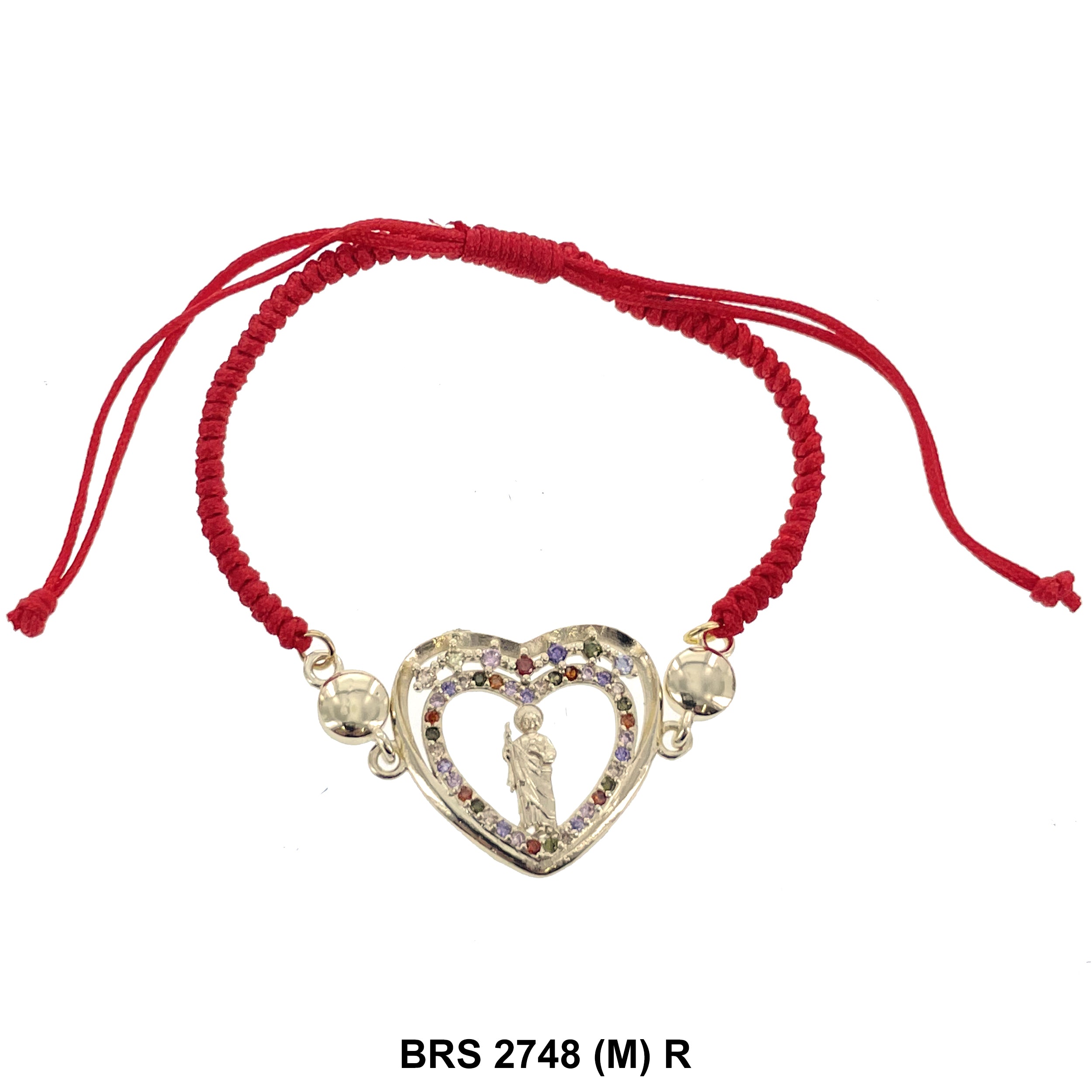 San Judas Thread Bracelets BRS 2748 (M) R