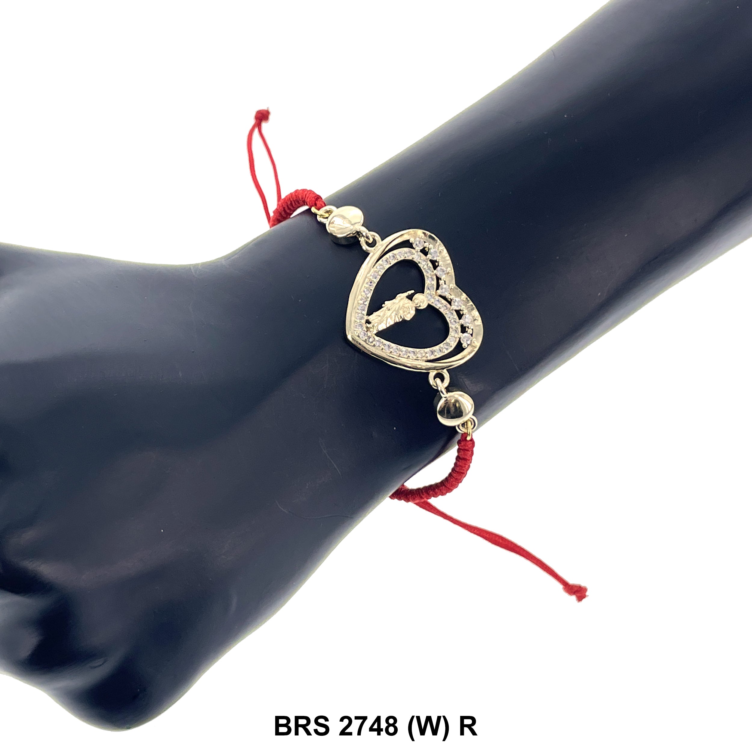 San Judas Thread Bracelets BRS 2748 (W) R