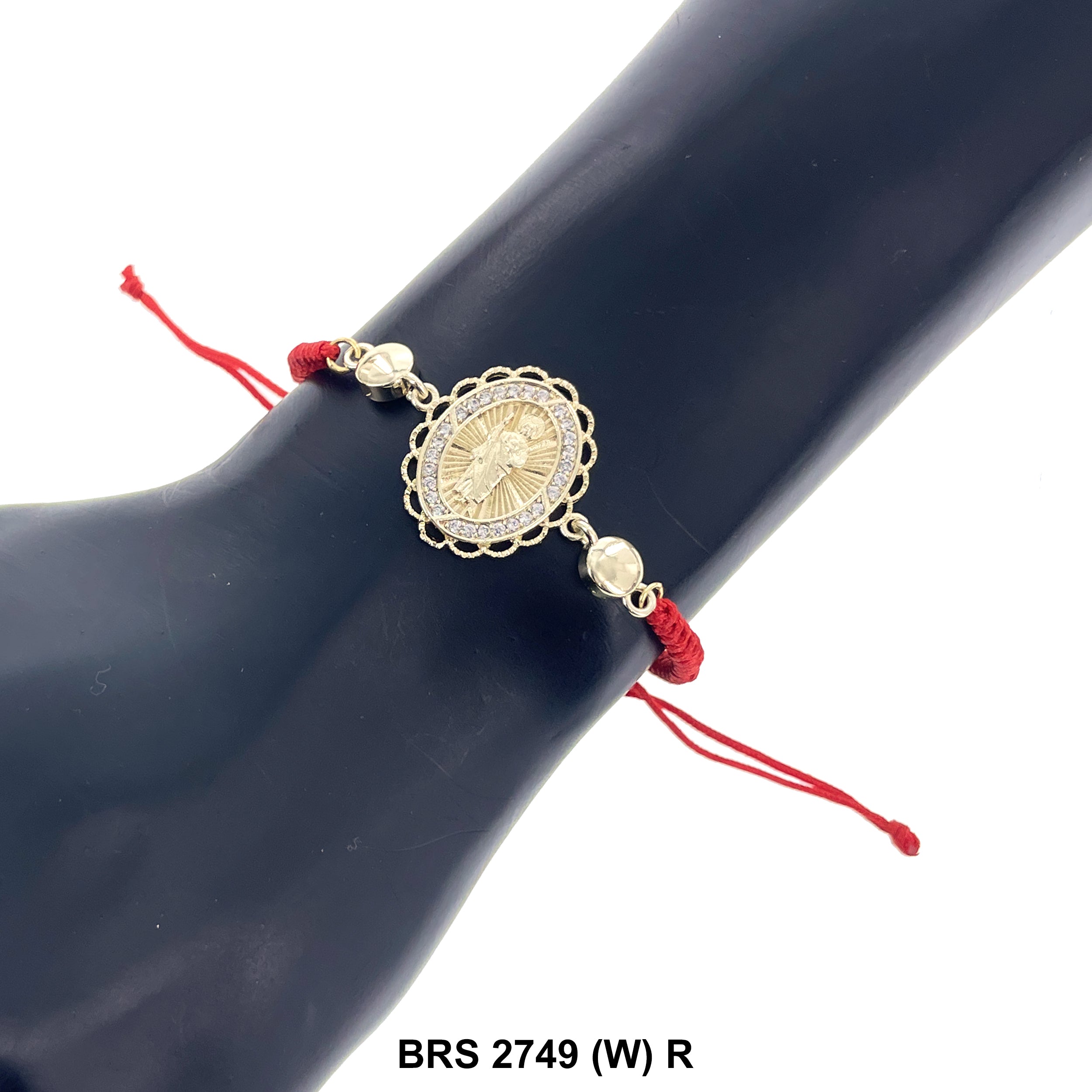 San Judas Thread Bracelets BRS 2749 (W) R