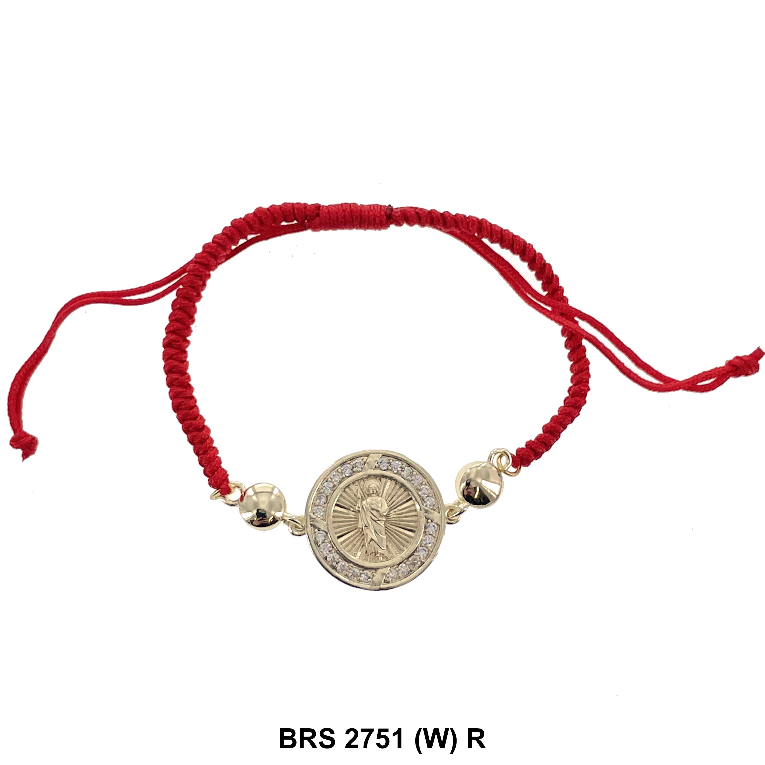 San Judas Thread Bracelets BRS 2751 (W) R