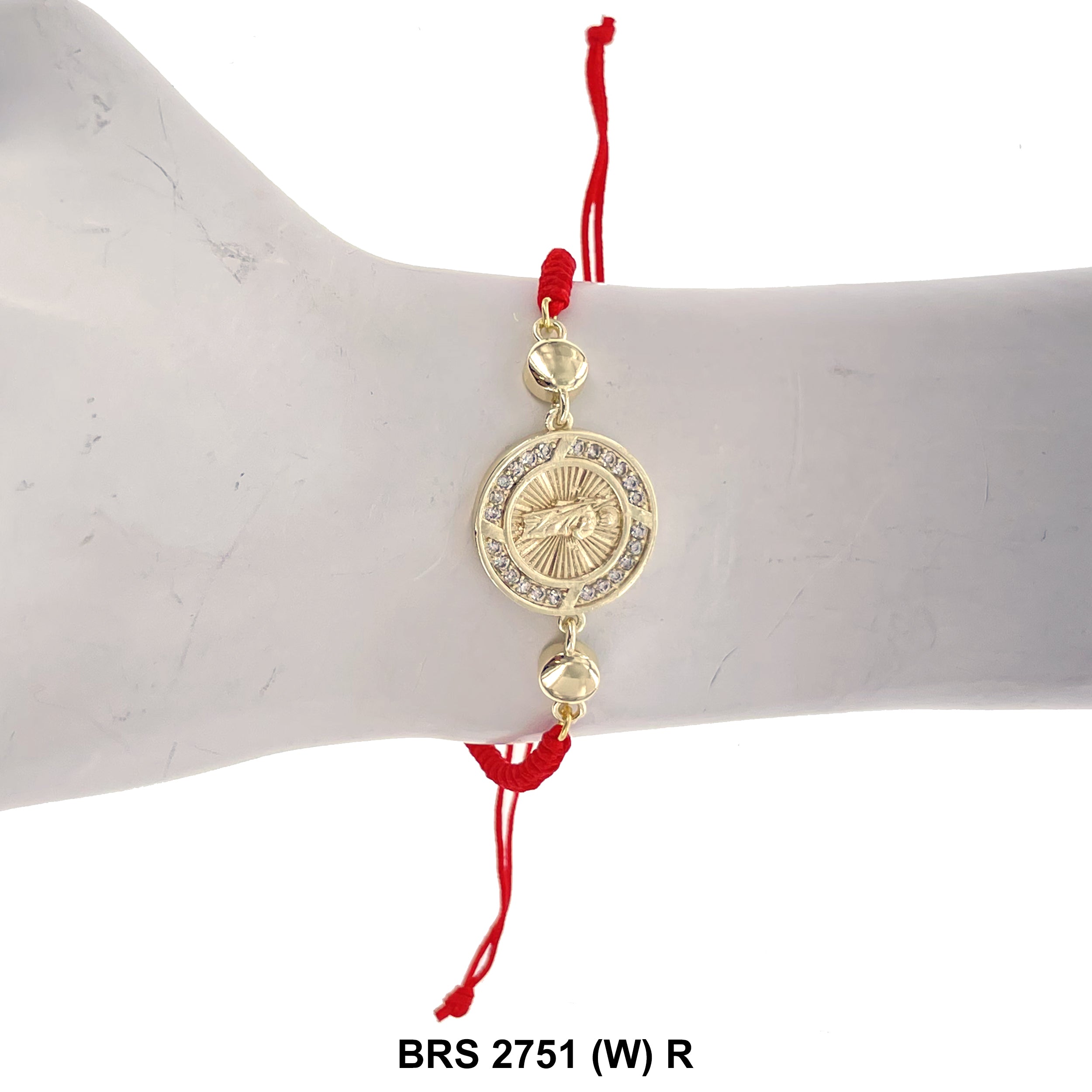 San Judas Thread Bracelets BRS 2751 (W) R