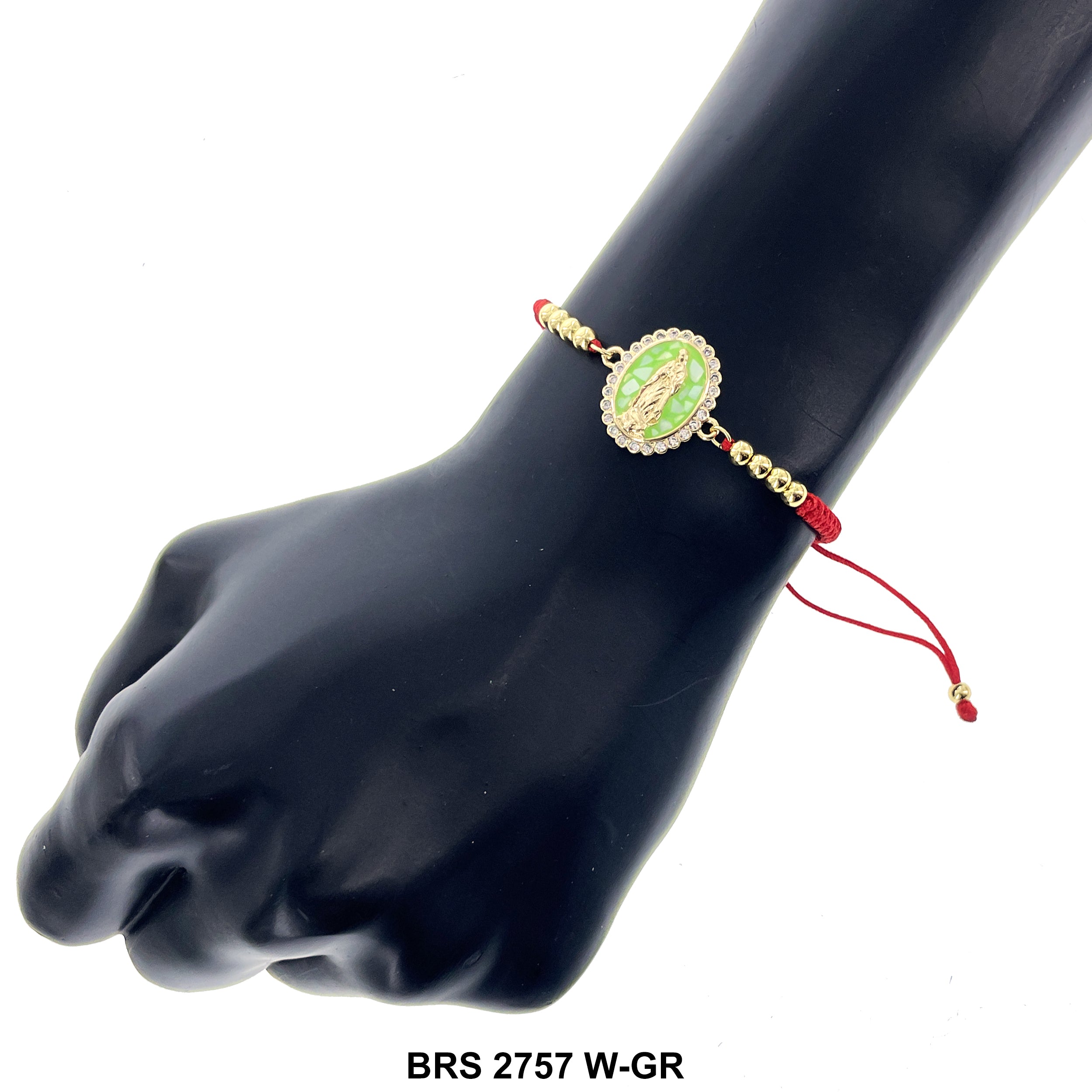 Guadalupe Thread Bracelet BRS 2757 W-GR