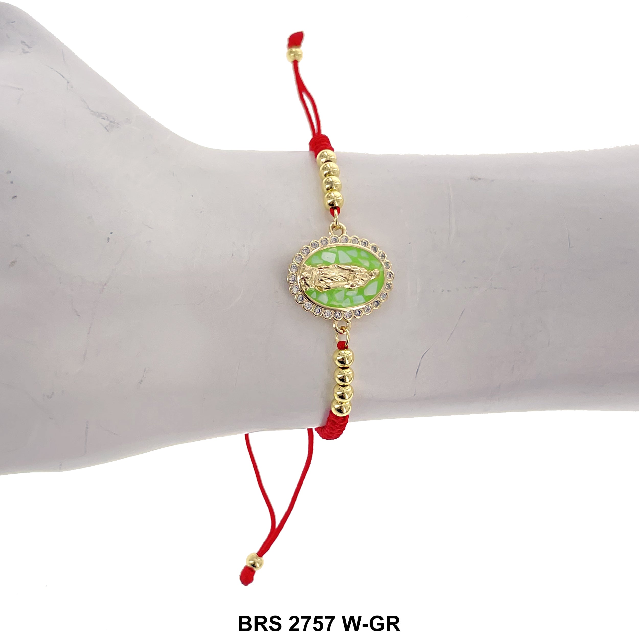 Guadalupe Thread Bracelet BRS 2757 W-GR