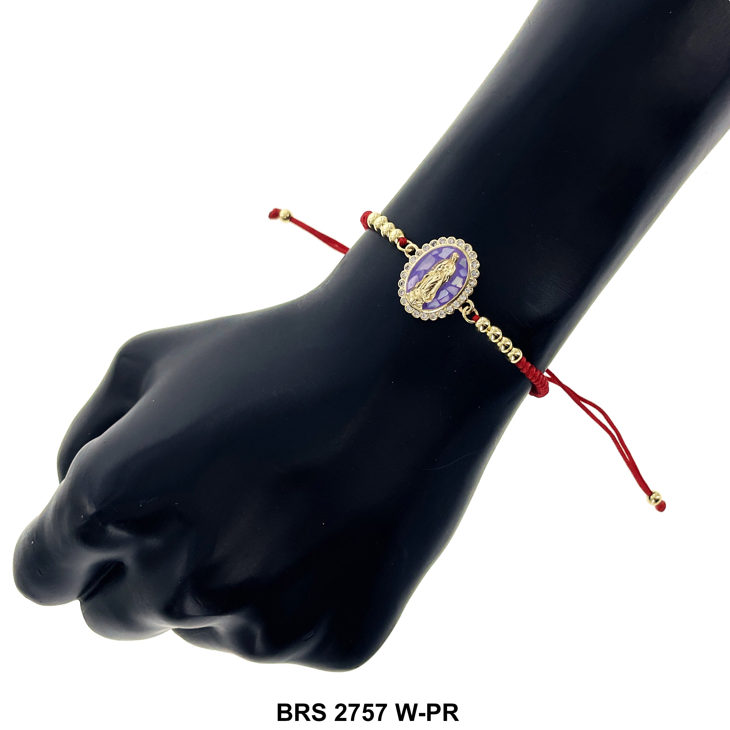 Guadalupe Thread Bracelet BRS 2757 W-PR