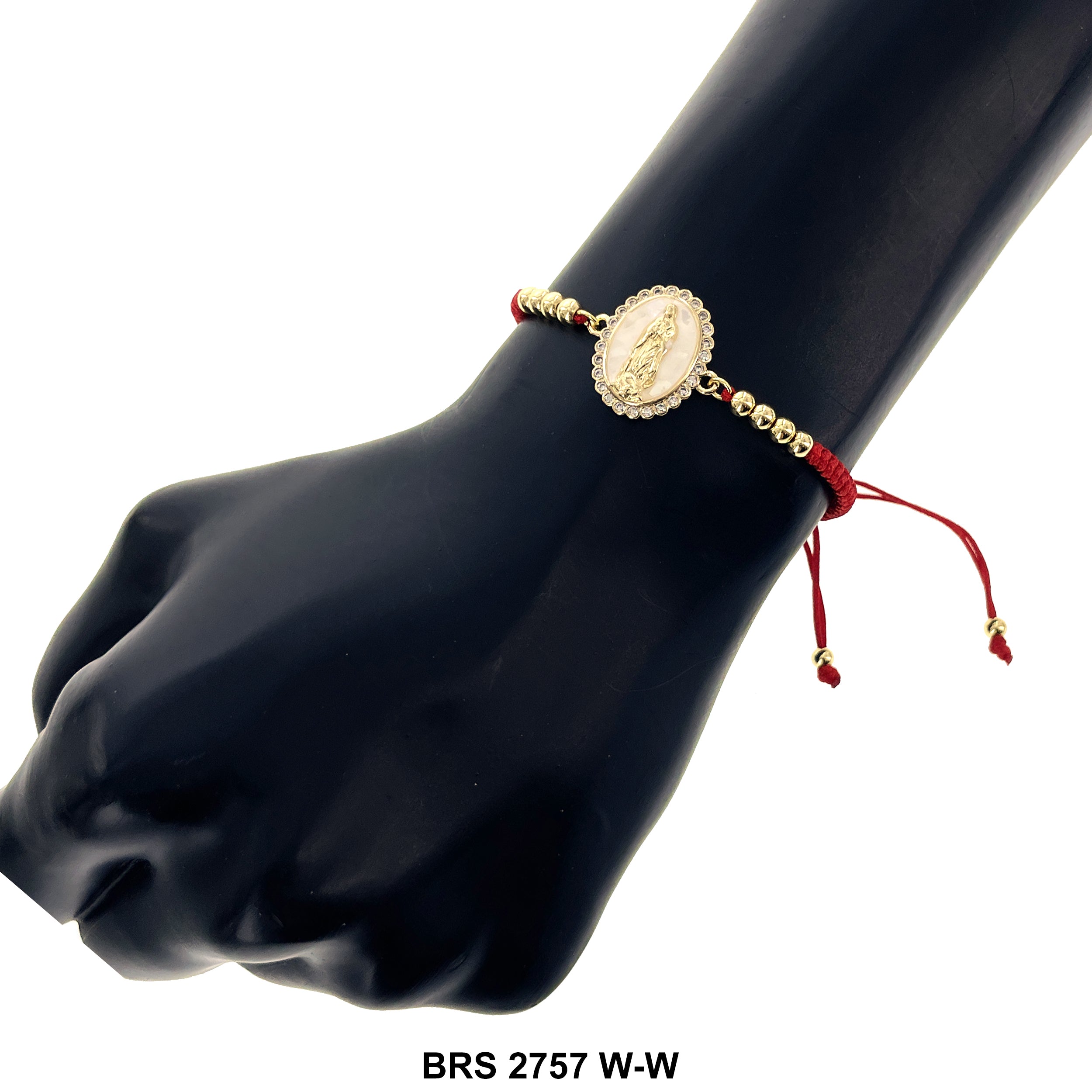 Guadalupe Thread Bracelet BRS 2757 W-W