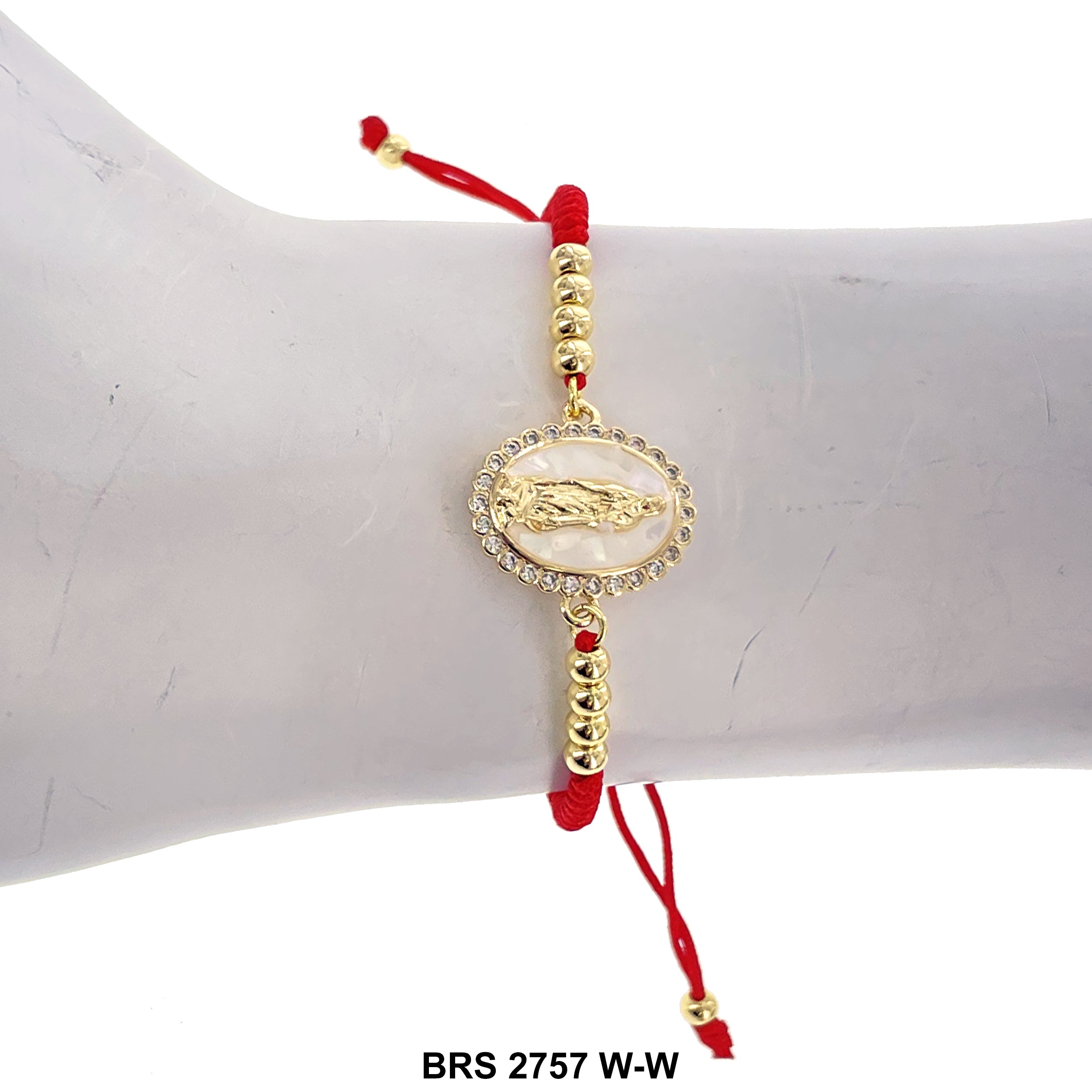 Guadalupe Thread Bracelet BRS 2757 W-W