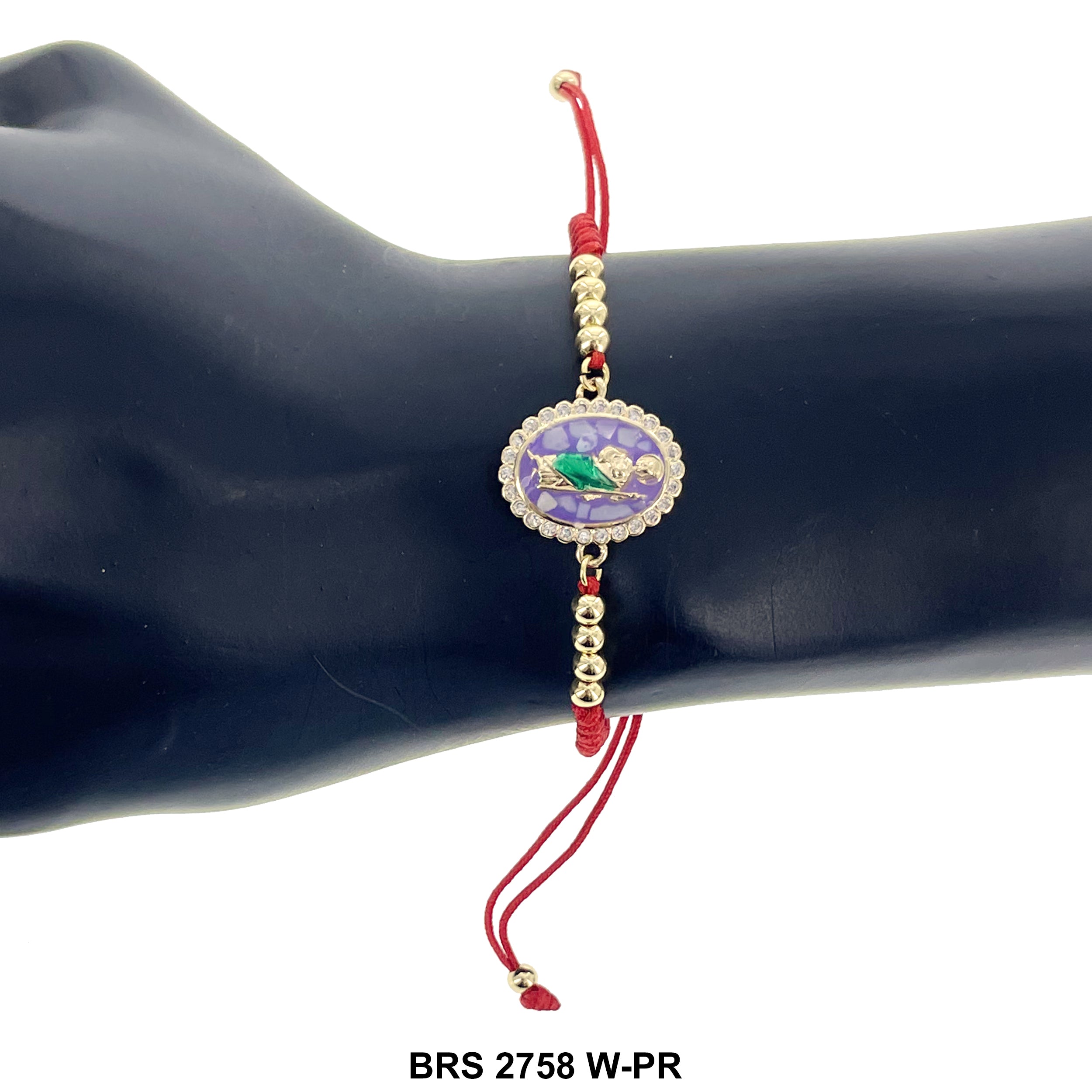 Guadalupe Thread Bracelet BRS 2758 W-PR