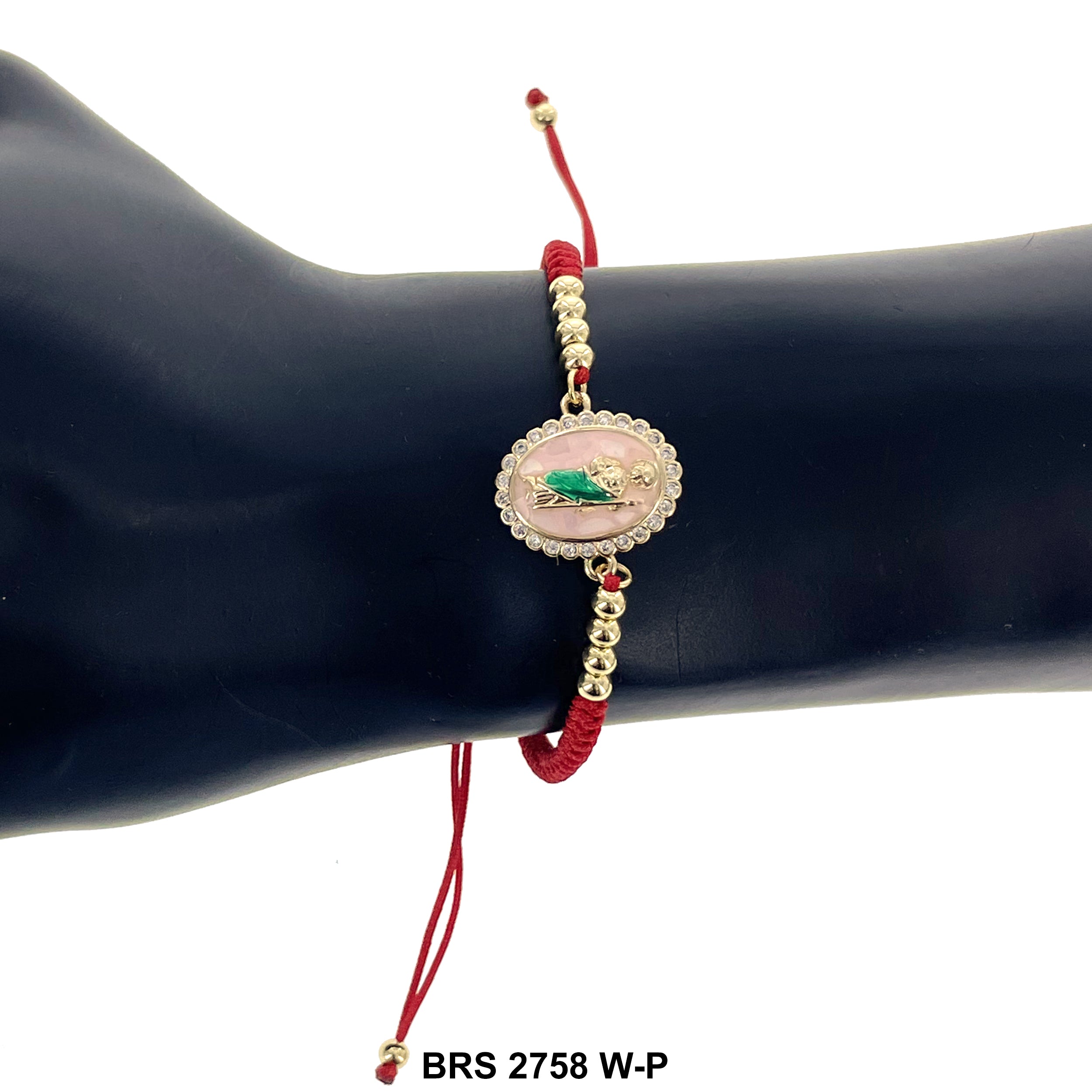 Guadalupe Thread Bracelet BRS 2758 W-P