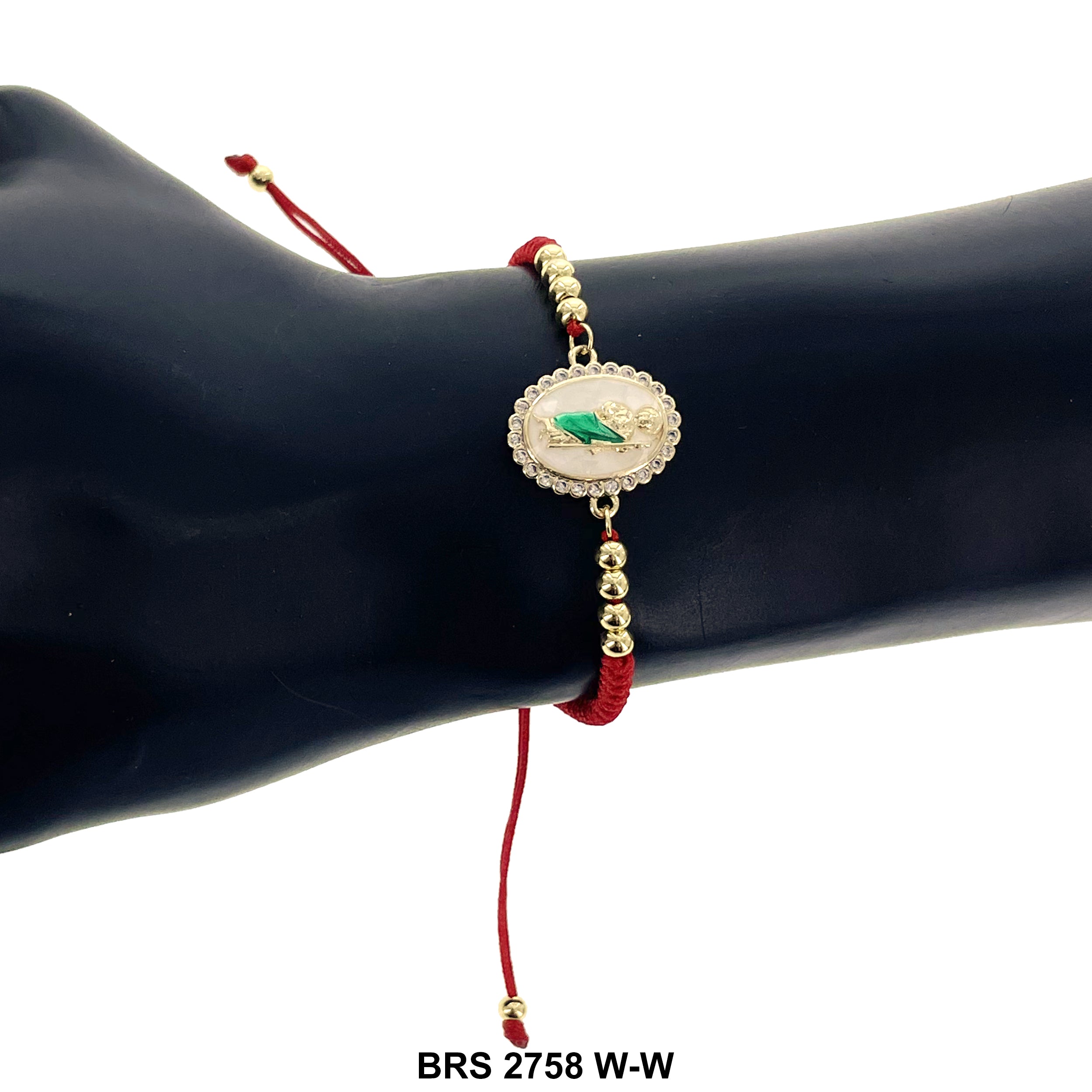 Guadalupe Thread Bracelet BRS 2758 W-W