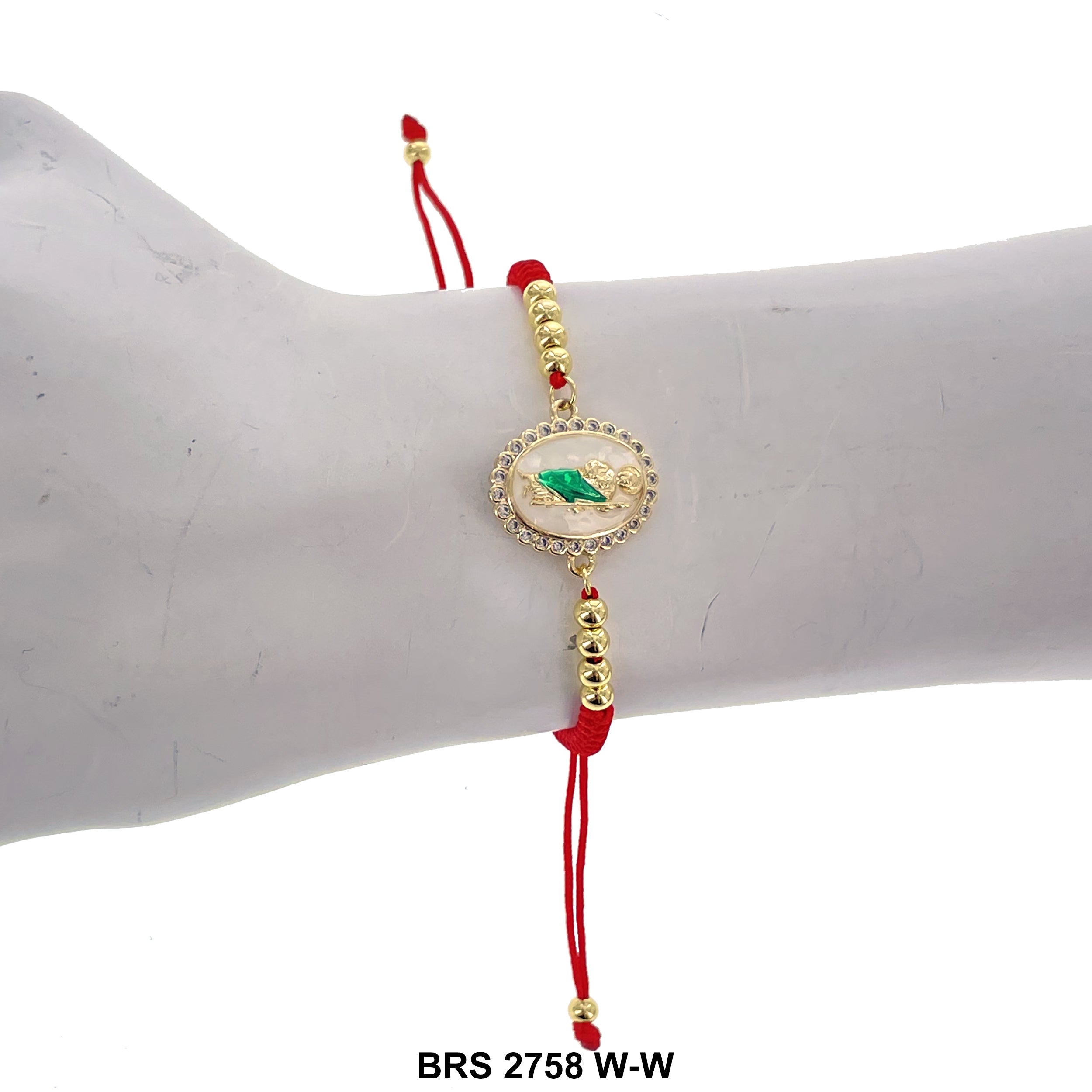 Guadalupe Thread Bracelet BRS 2758 W-W