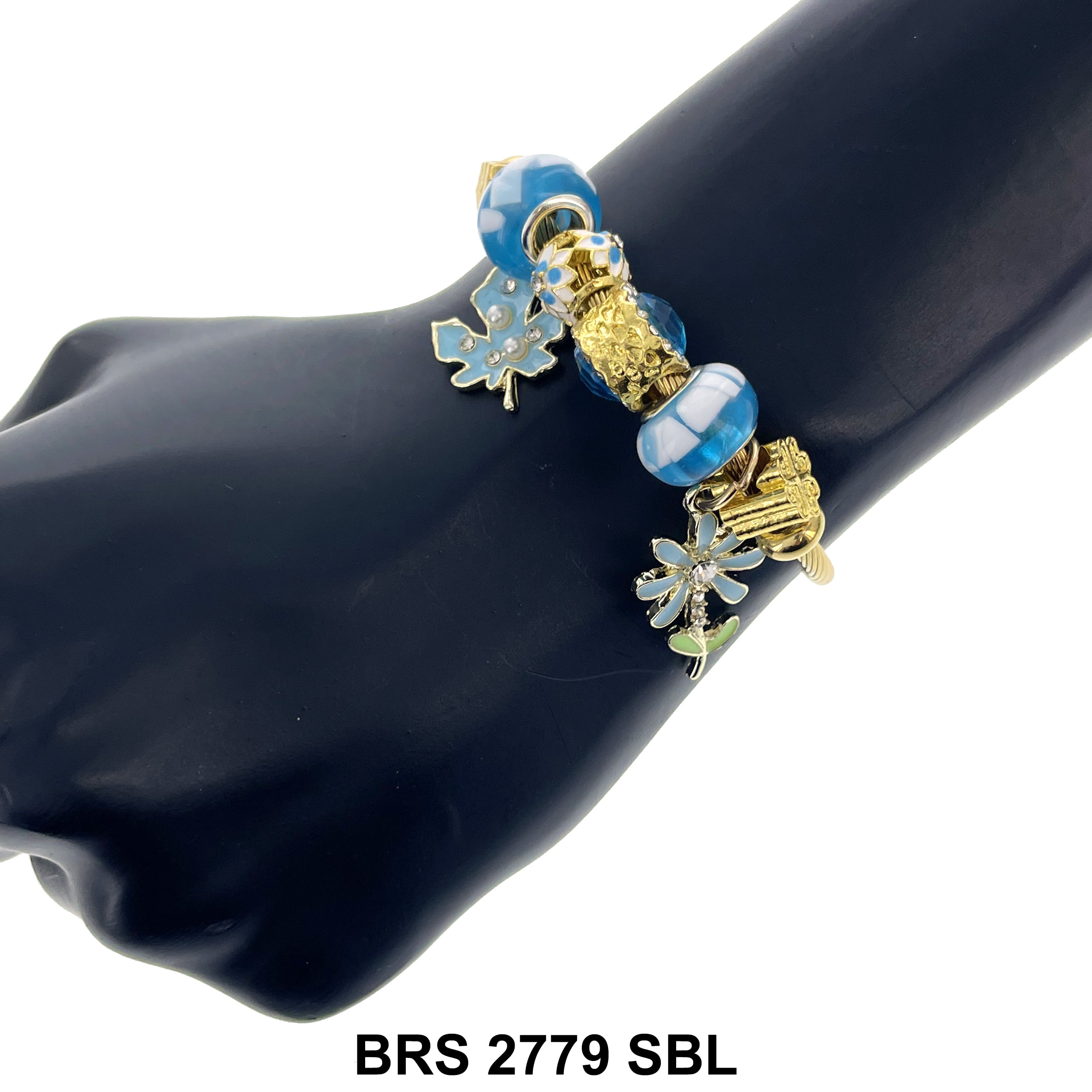 Hanging Charm Bracelet BRS 2779 SBL