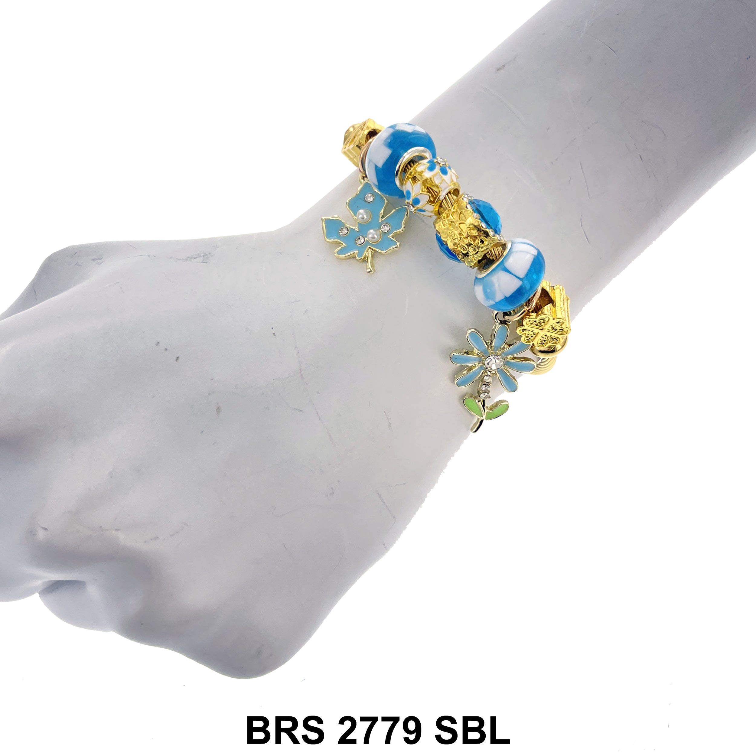 Hanging Charm Bracelet BRS 2779 SBL
