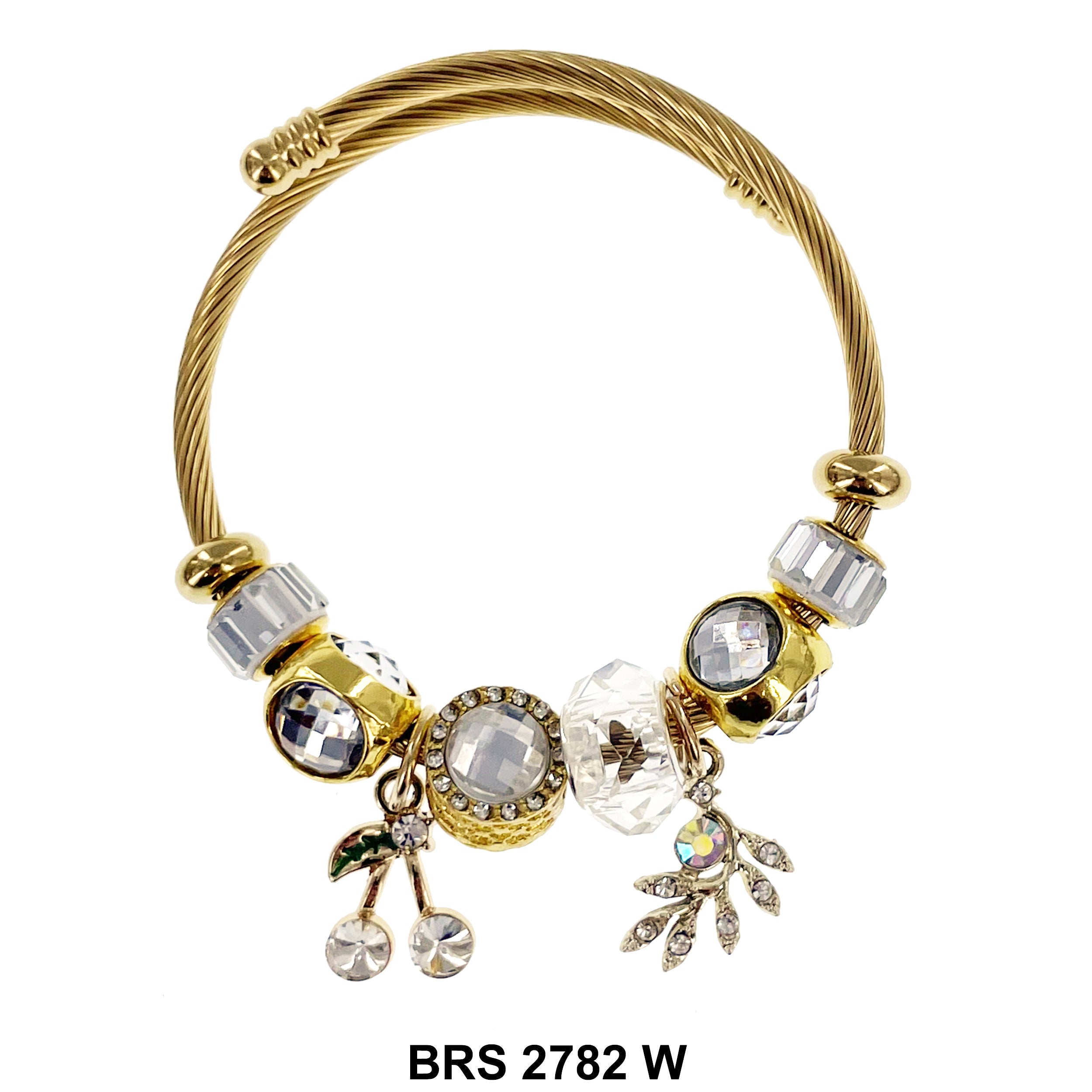 Hanging Charm Bracelet BRS 2782 W