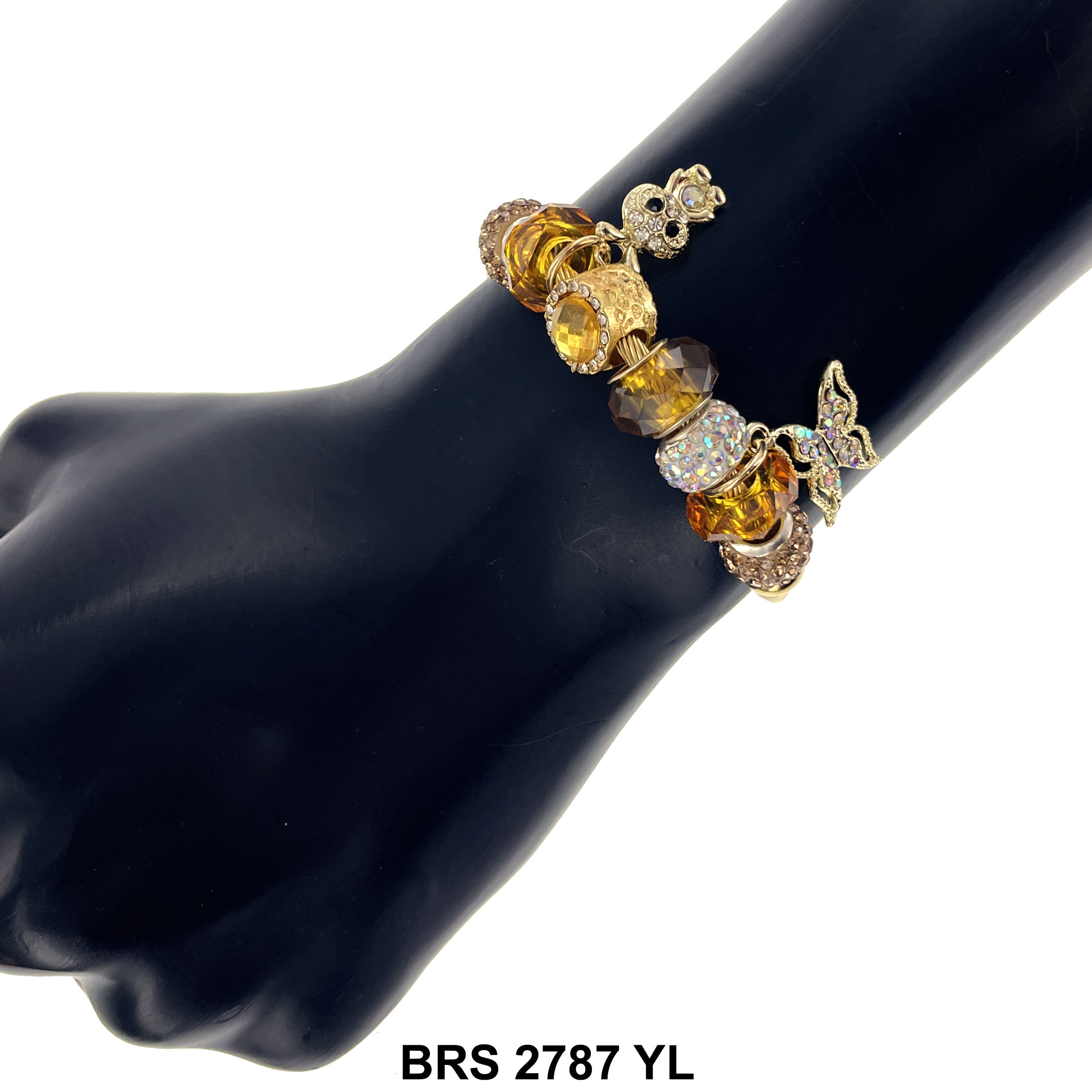 Hanging Charm Bracelet BRS 2787 YL
