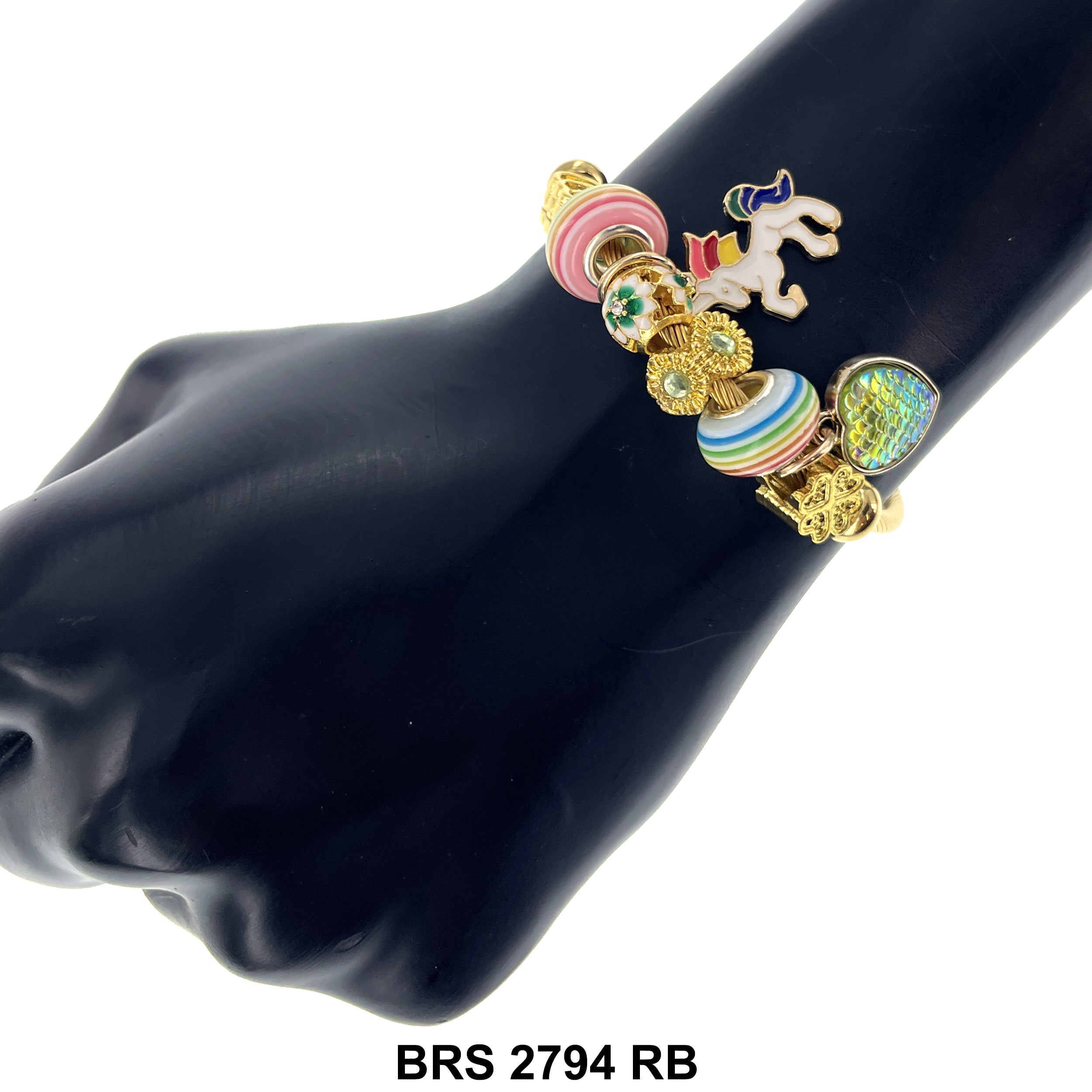 Hanging Charm Bracelet BRS 2794 RB