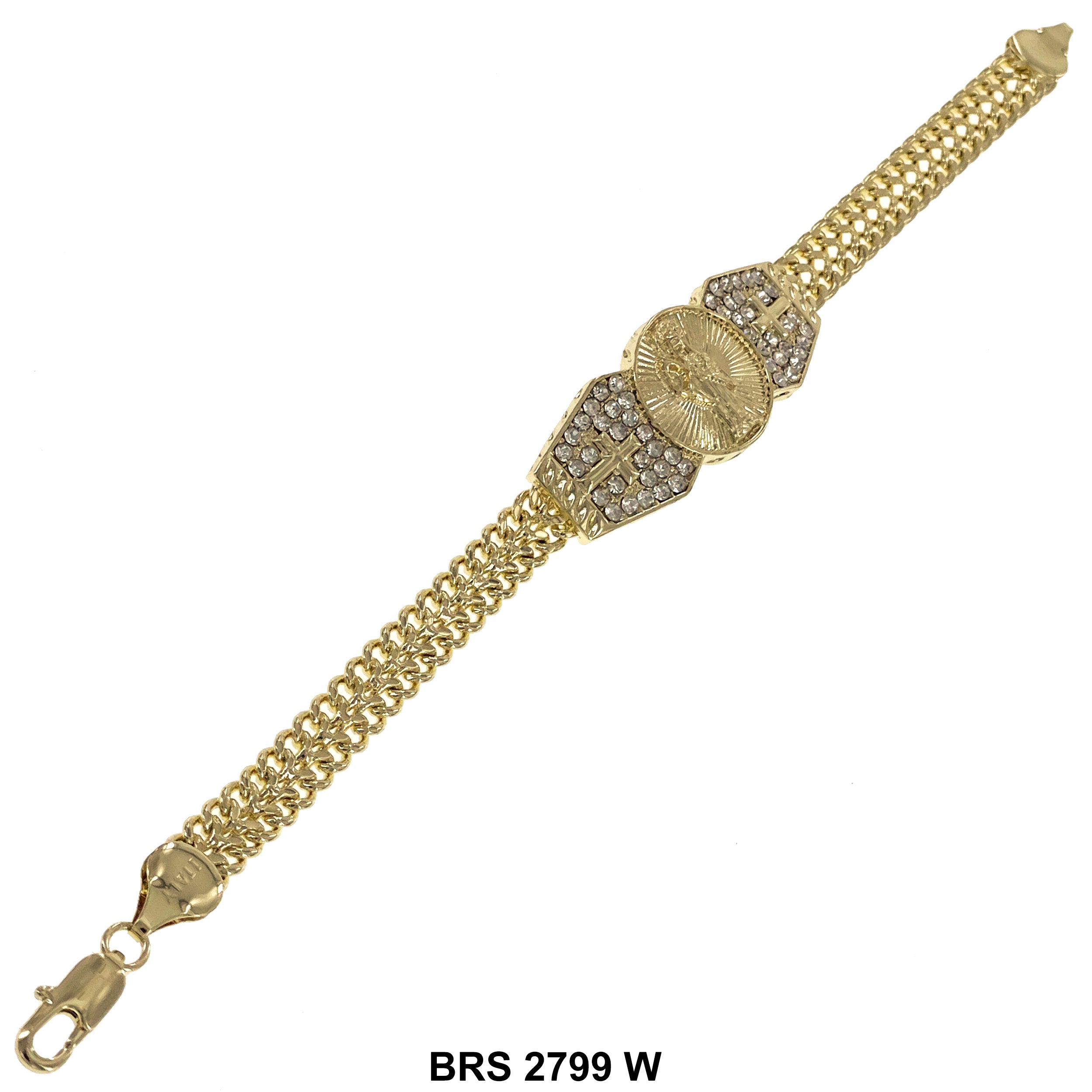 Santa Muerte Bracelet BRS 2799 W