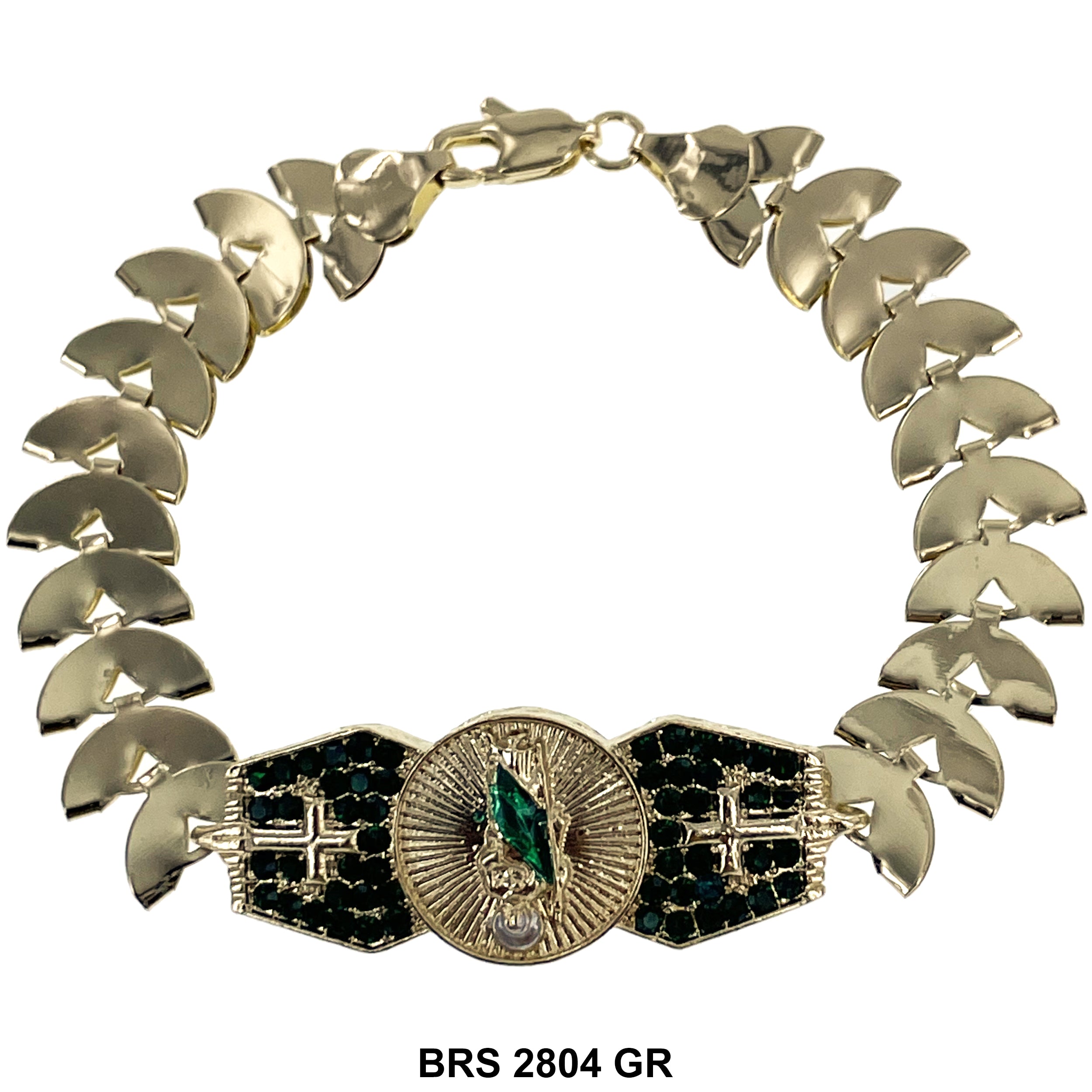 San Judas Bracelet BRS 2804 GR