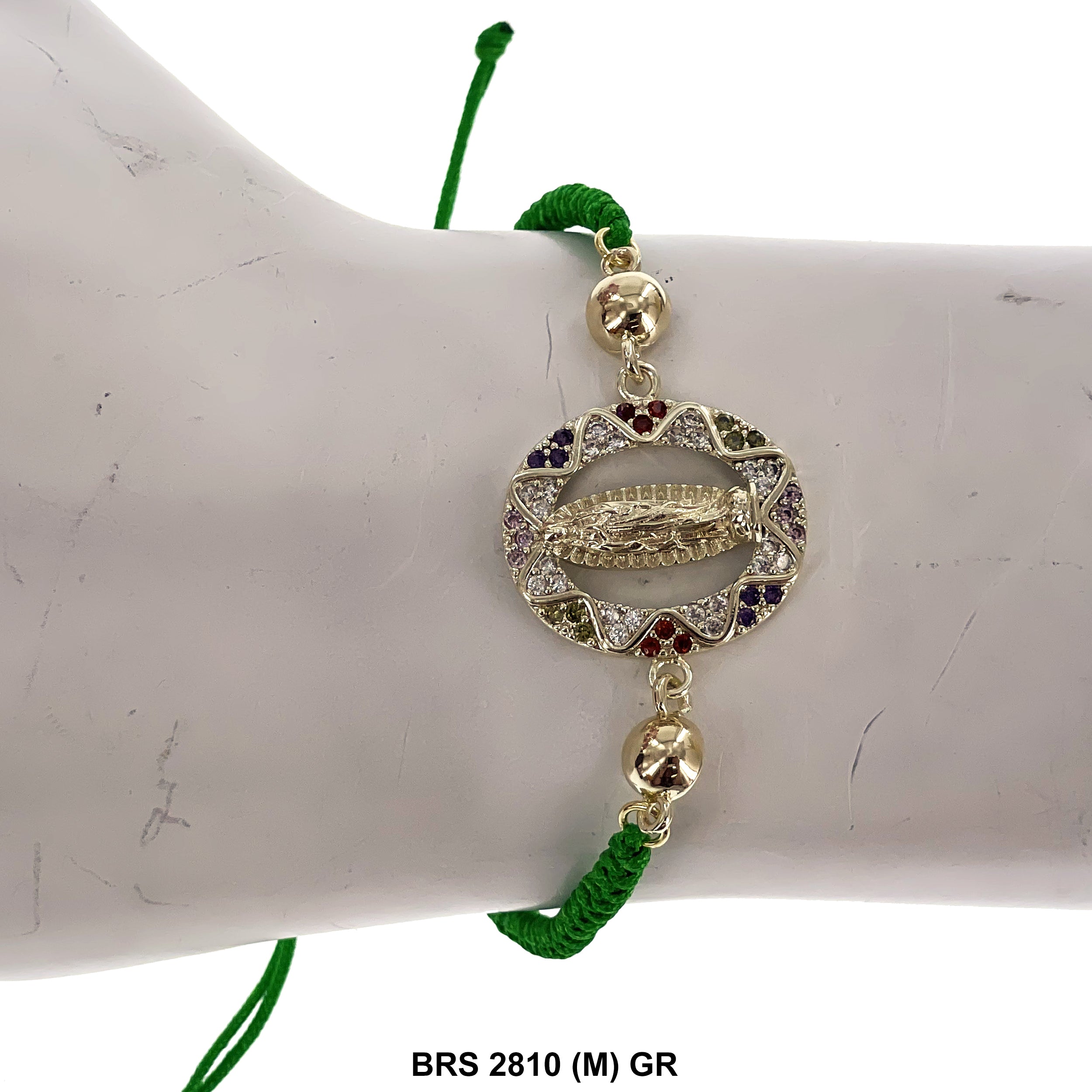 Guadalupe Thread Bracelet BRS 2810 (M) GR