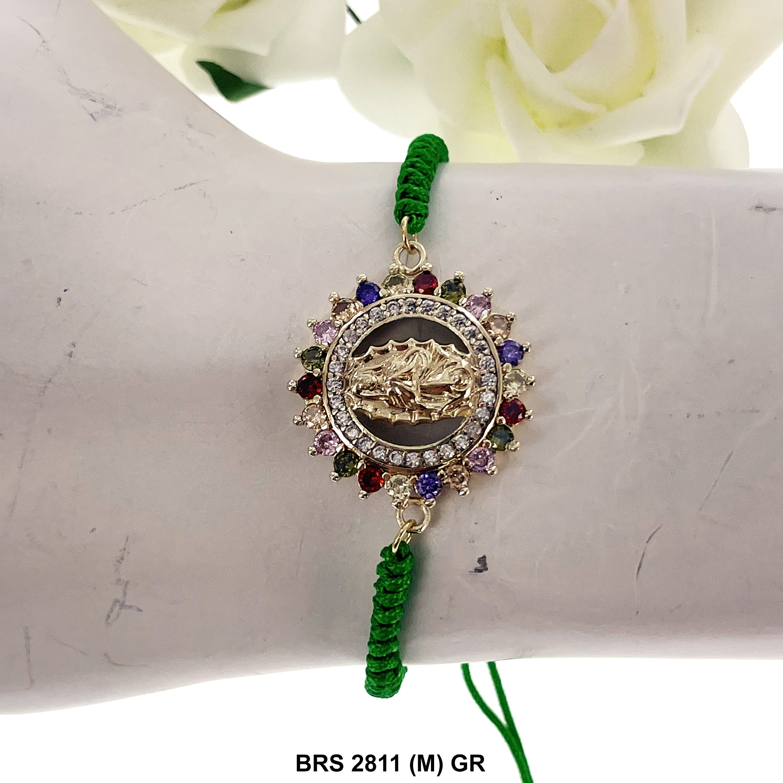 Guadalupe Thread Bracelet BRS 2811 (M) GR