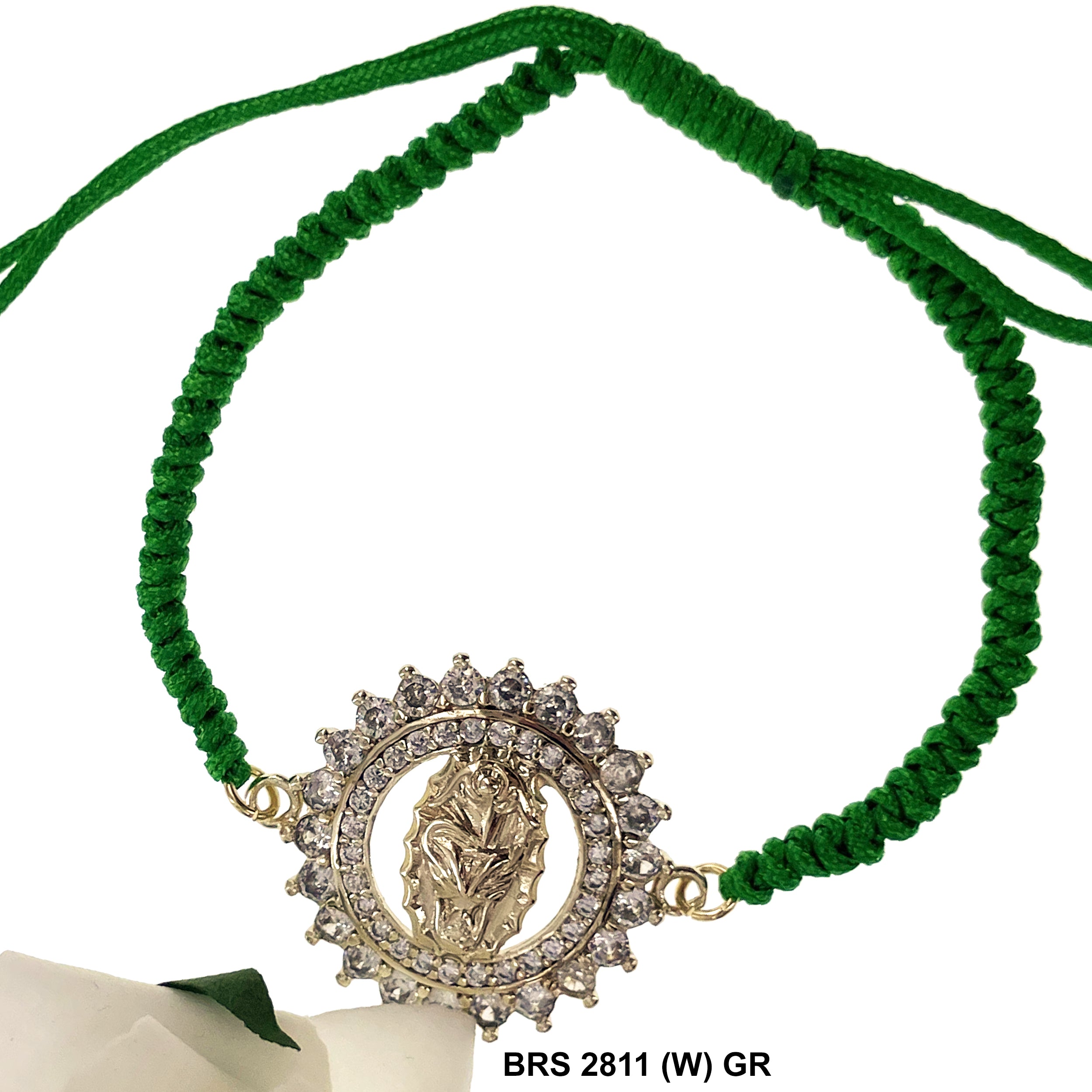 Guadalupe Thread Bracelet BRS 2812 (W) GR