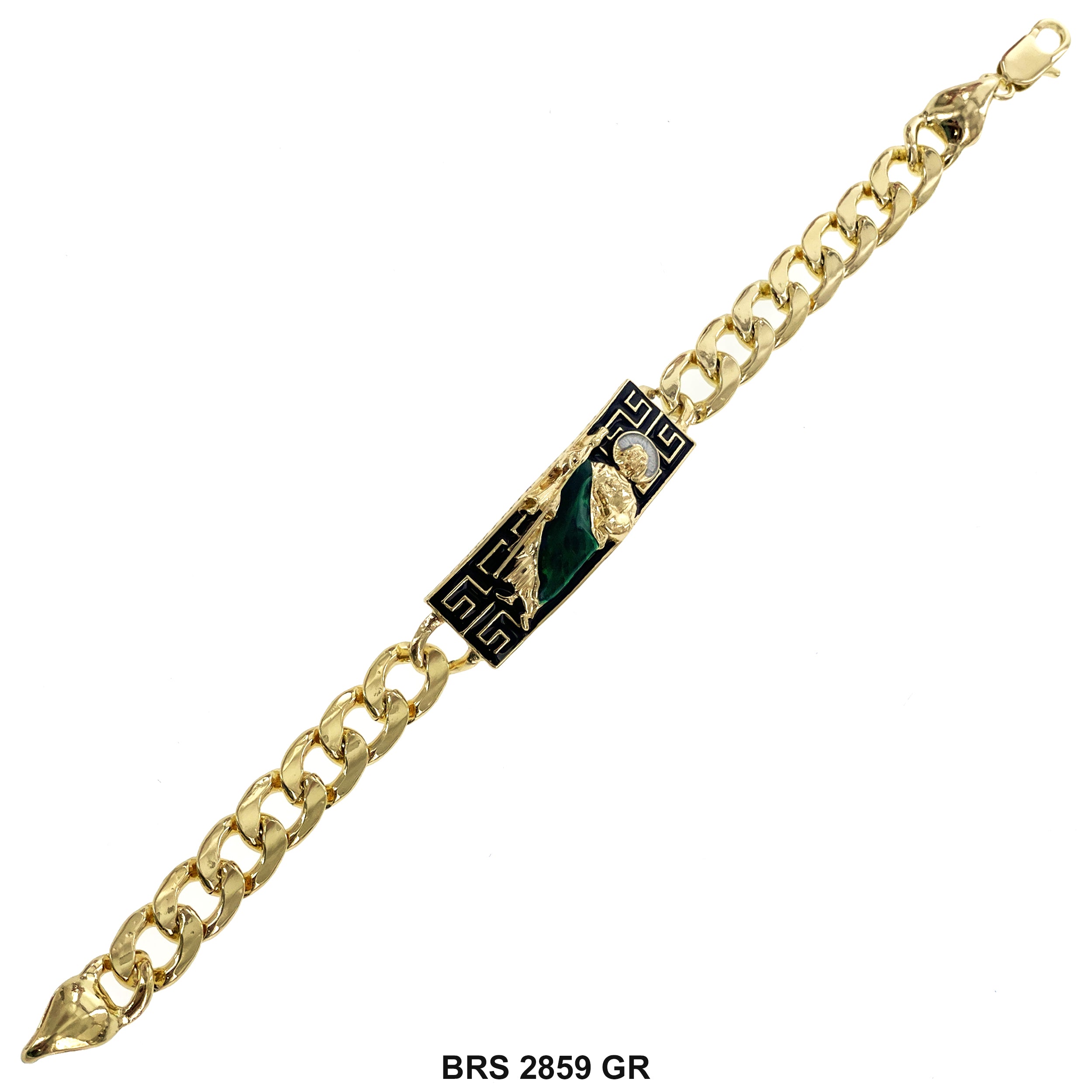 San Judas Bracelet BRS 2859 GR