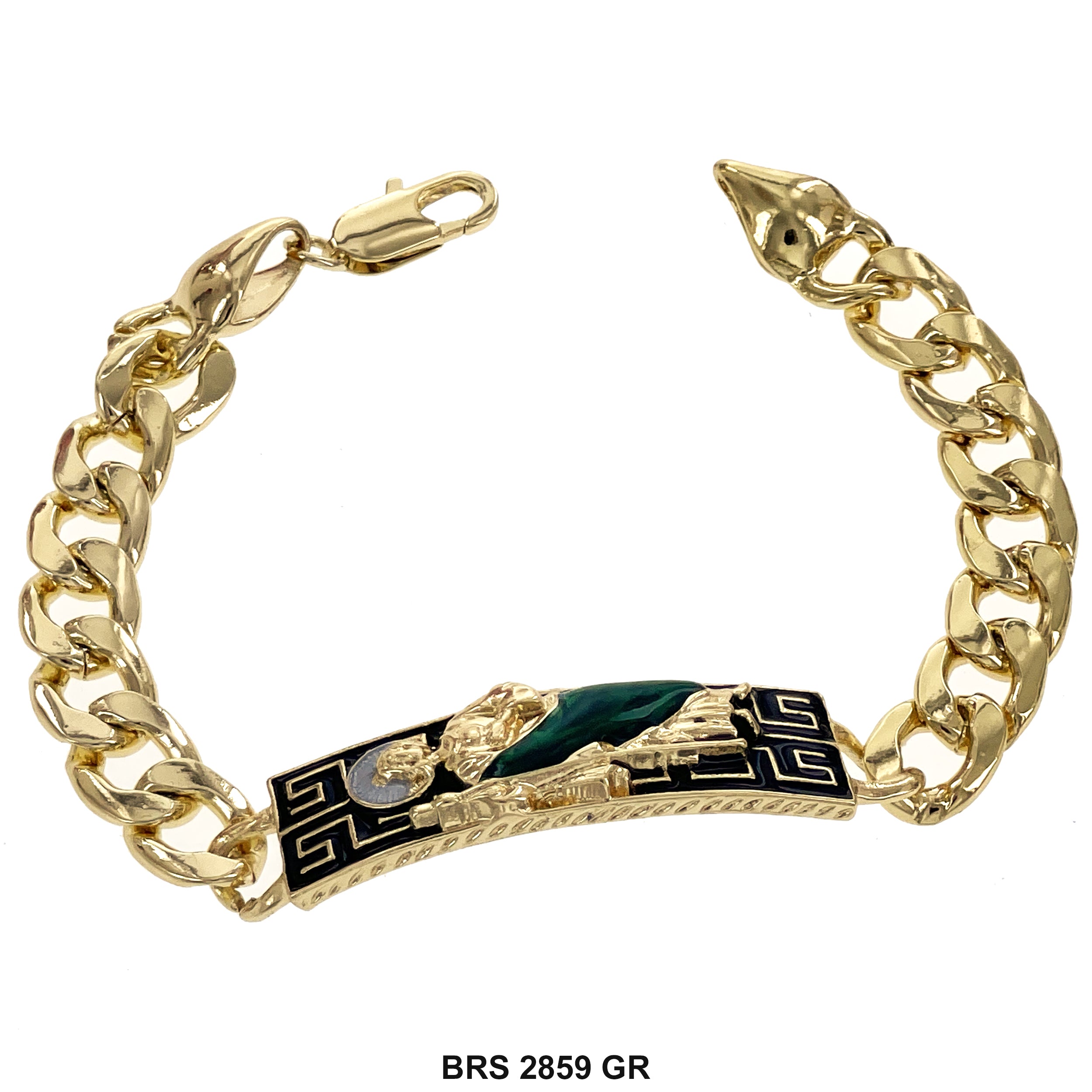 San Judas Bracelet BRS 2859 GR