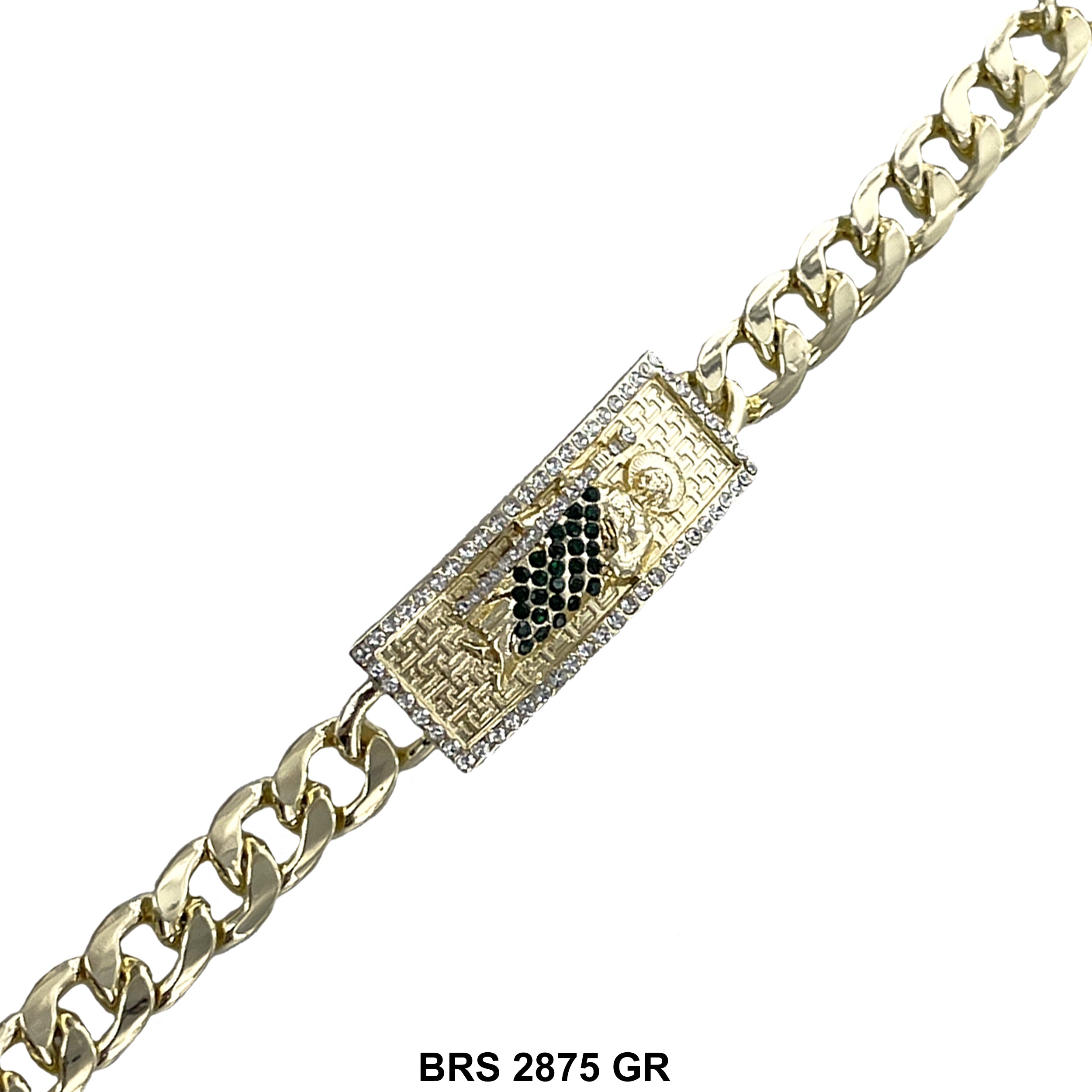 San Judas Bracelet BRS 2875 GR