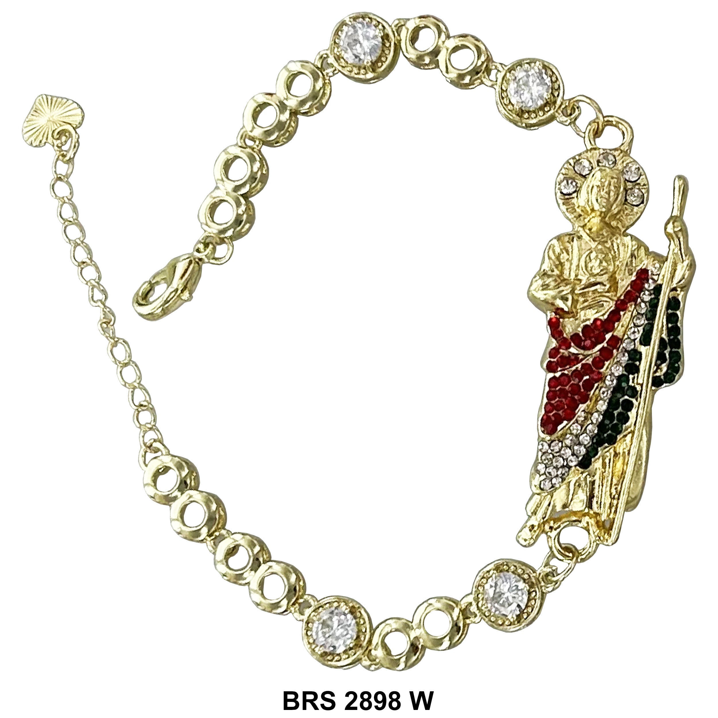 San Judas Bracelet BRS 2898 W