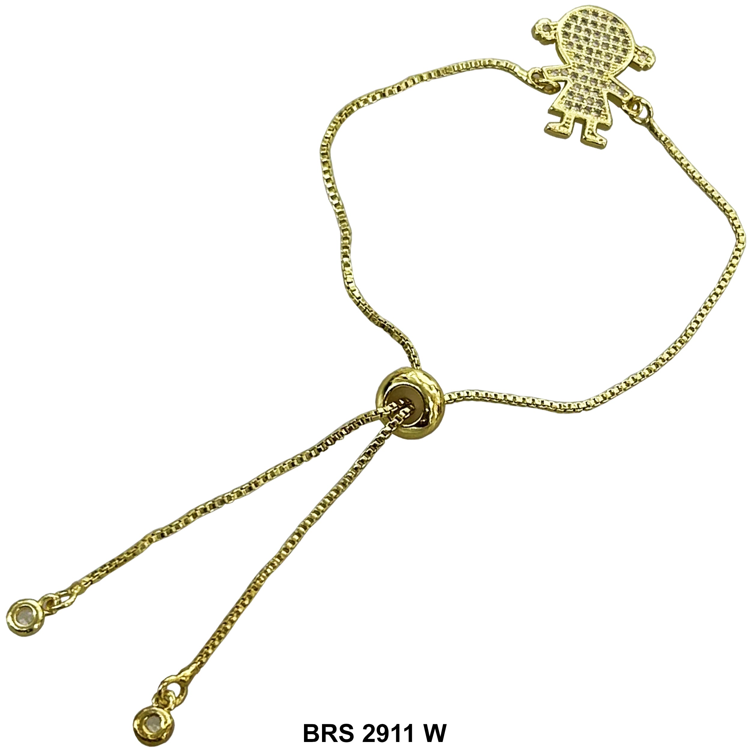 Girl Adjustable Bracelet BRS 2911 W