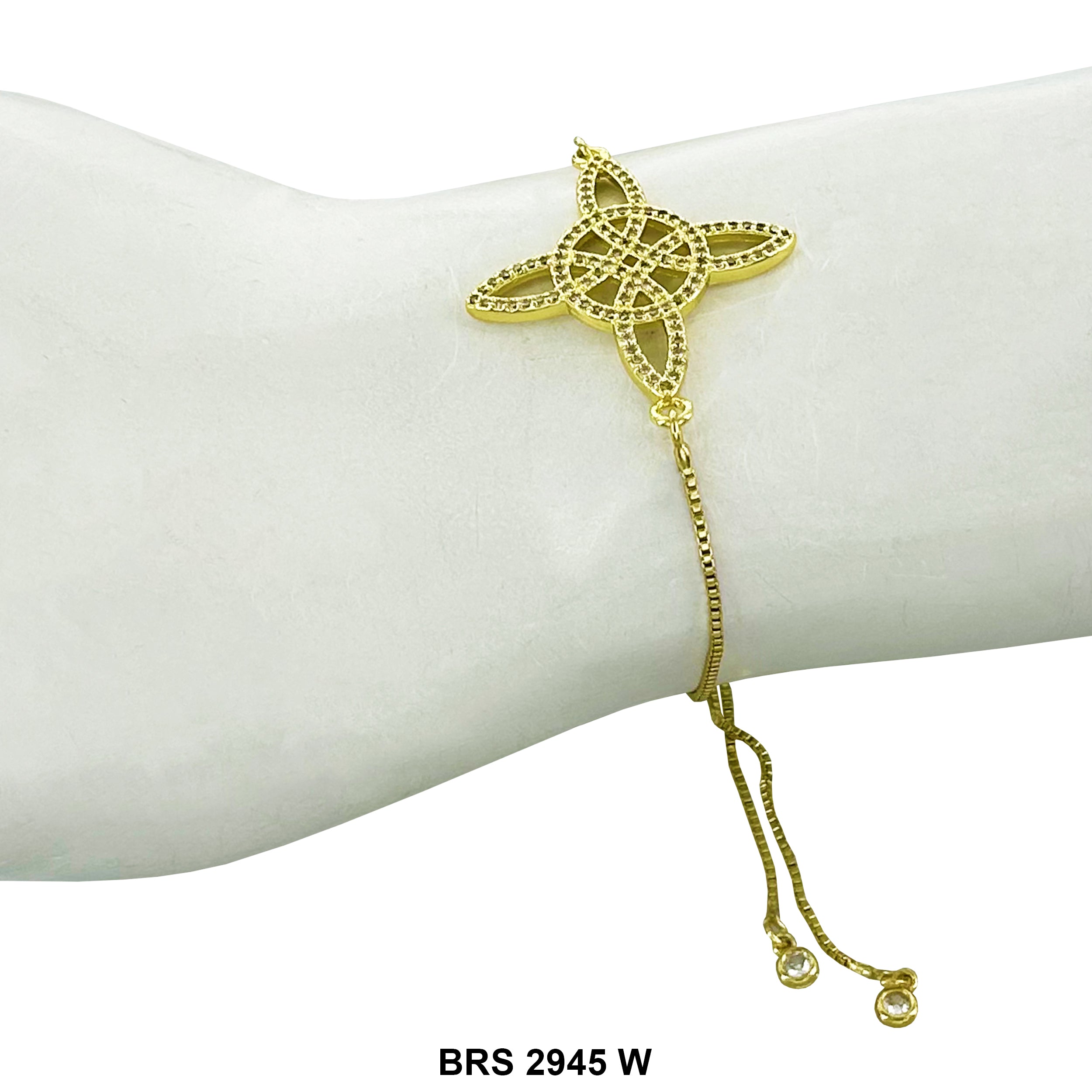 El Nudo De Brujas Adjustable Bracelet BRS 2945 W