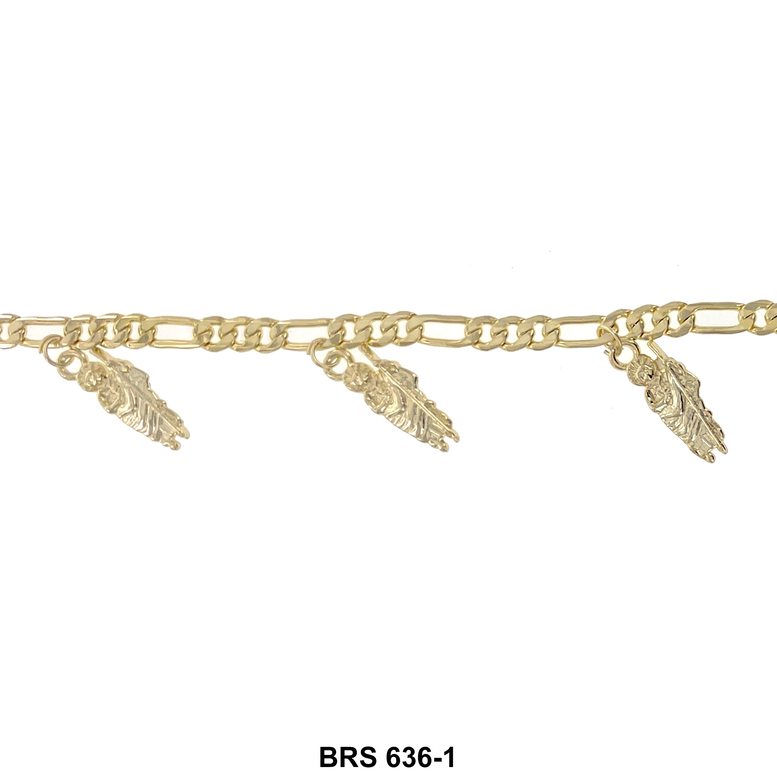 San Judas Figaro Chain Bracelet BRS 636-1