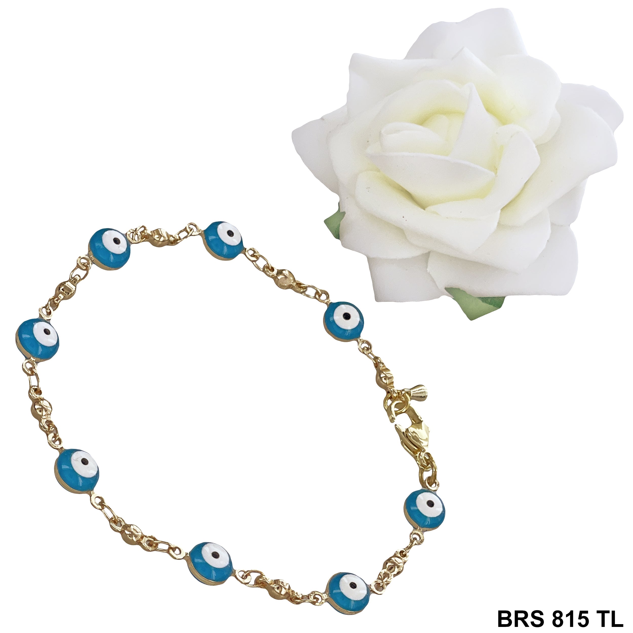 Round Evil Eye Bracelet BRS 815 TL