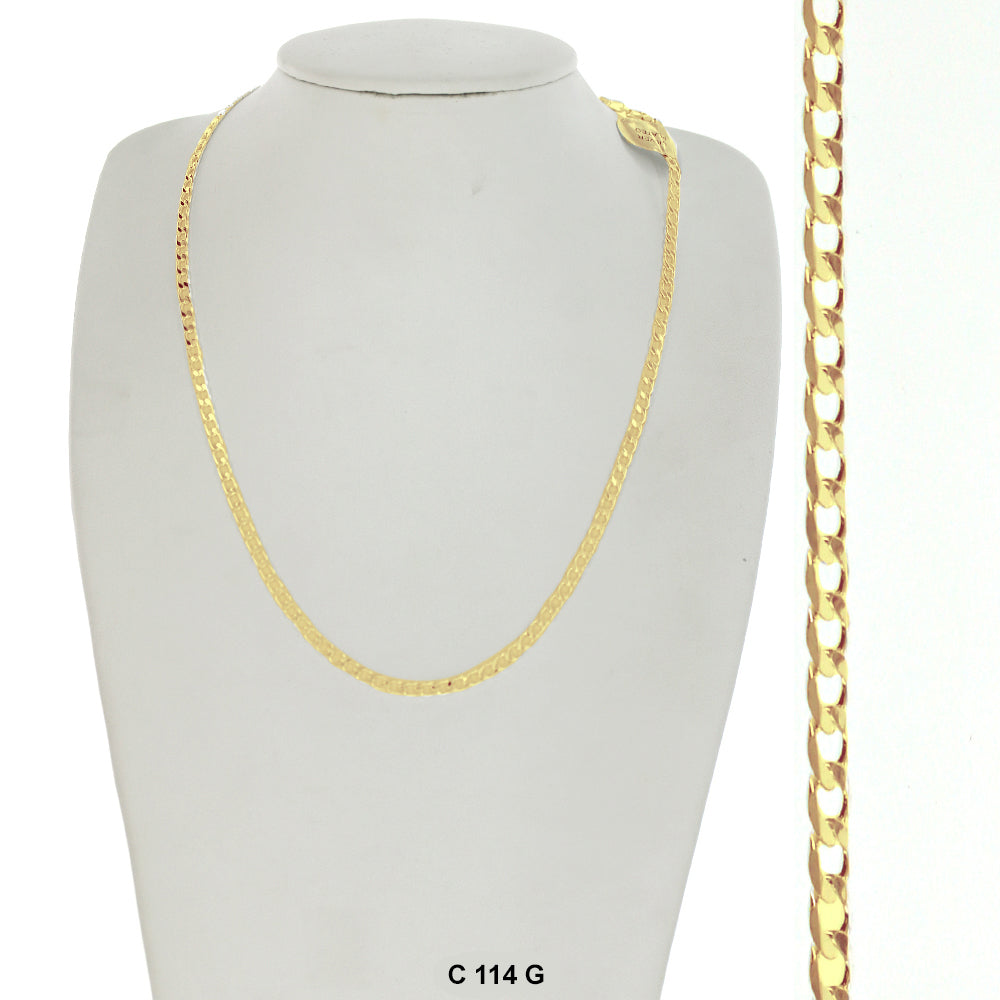 4.8 MM Cuban Chain C 114 G