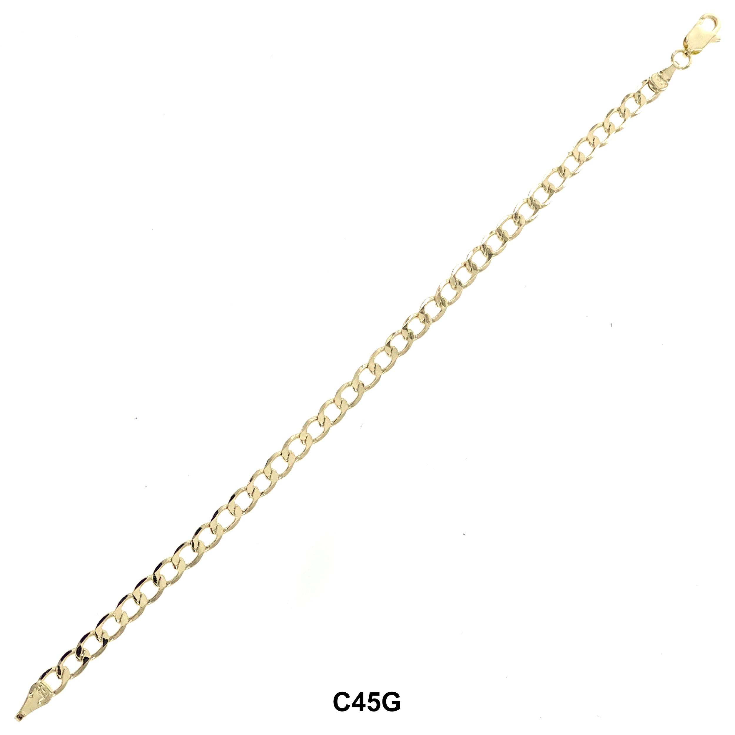 4.5 MM Cuban Bracelet C45G