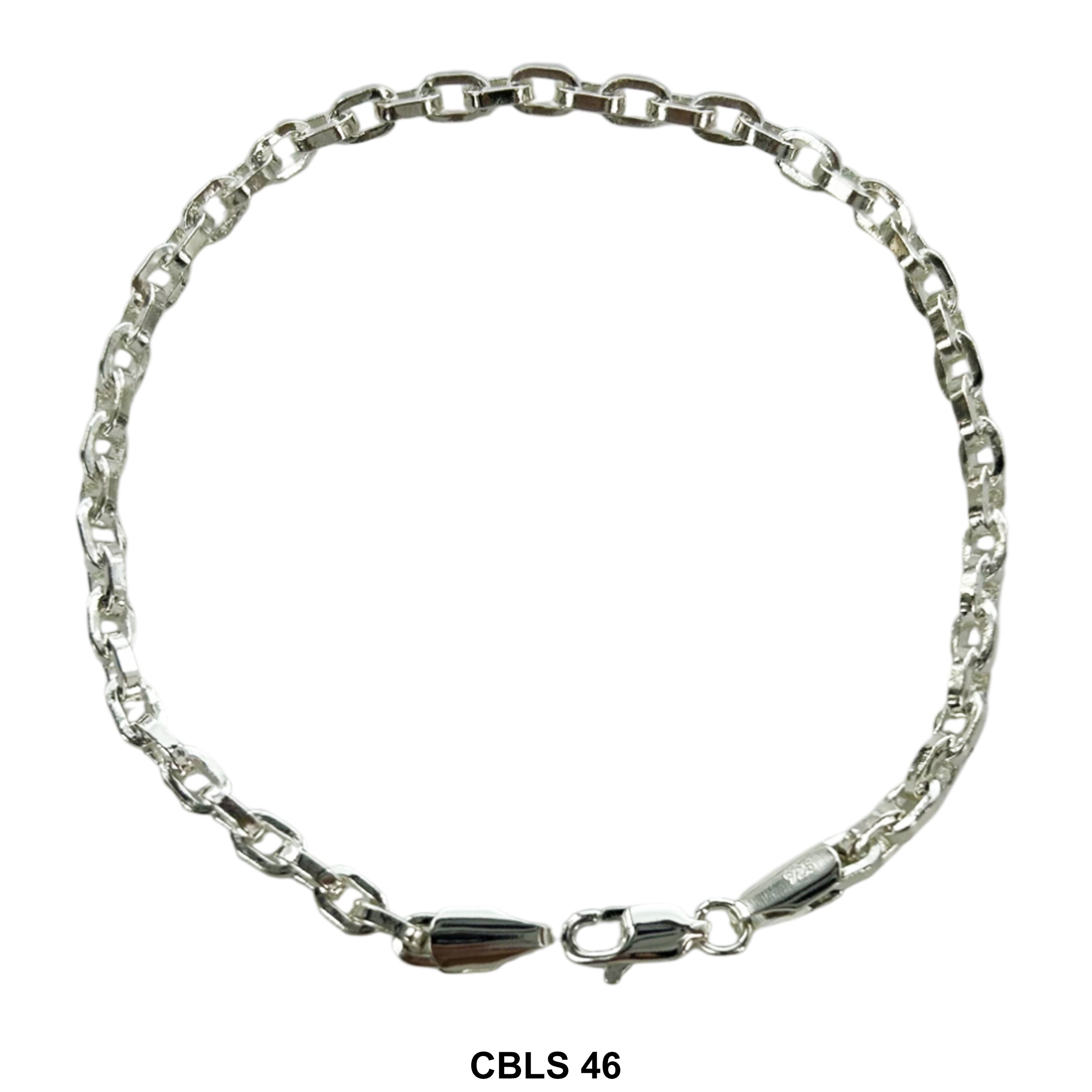 4 x 6 MM Links Cable Style Bracelet CBLS 46