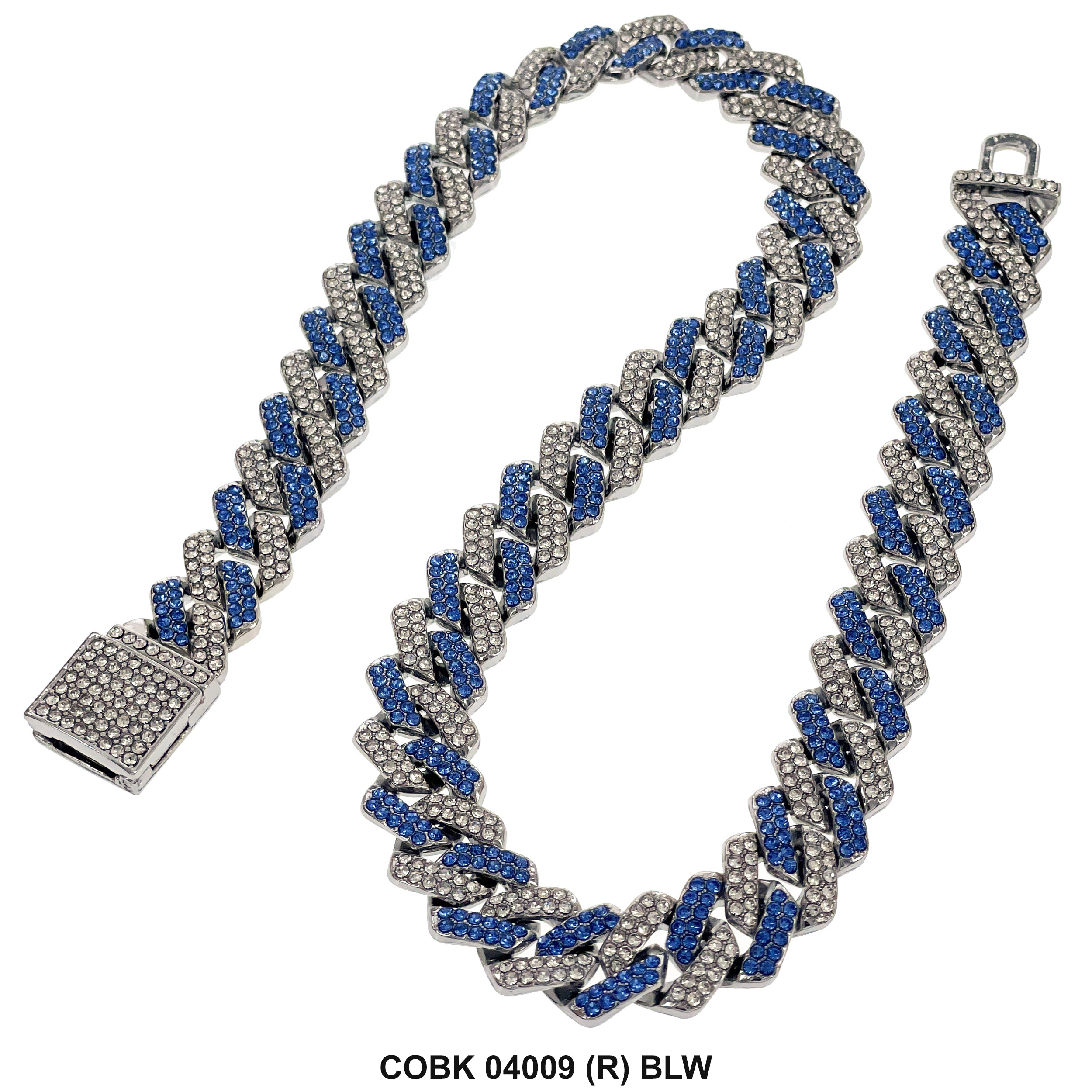 14 MM Hip Hop Chain COBK 04009 (R) BLW