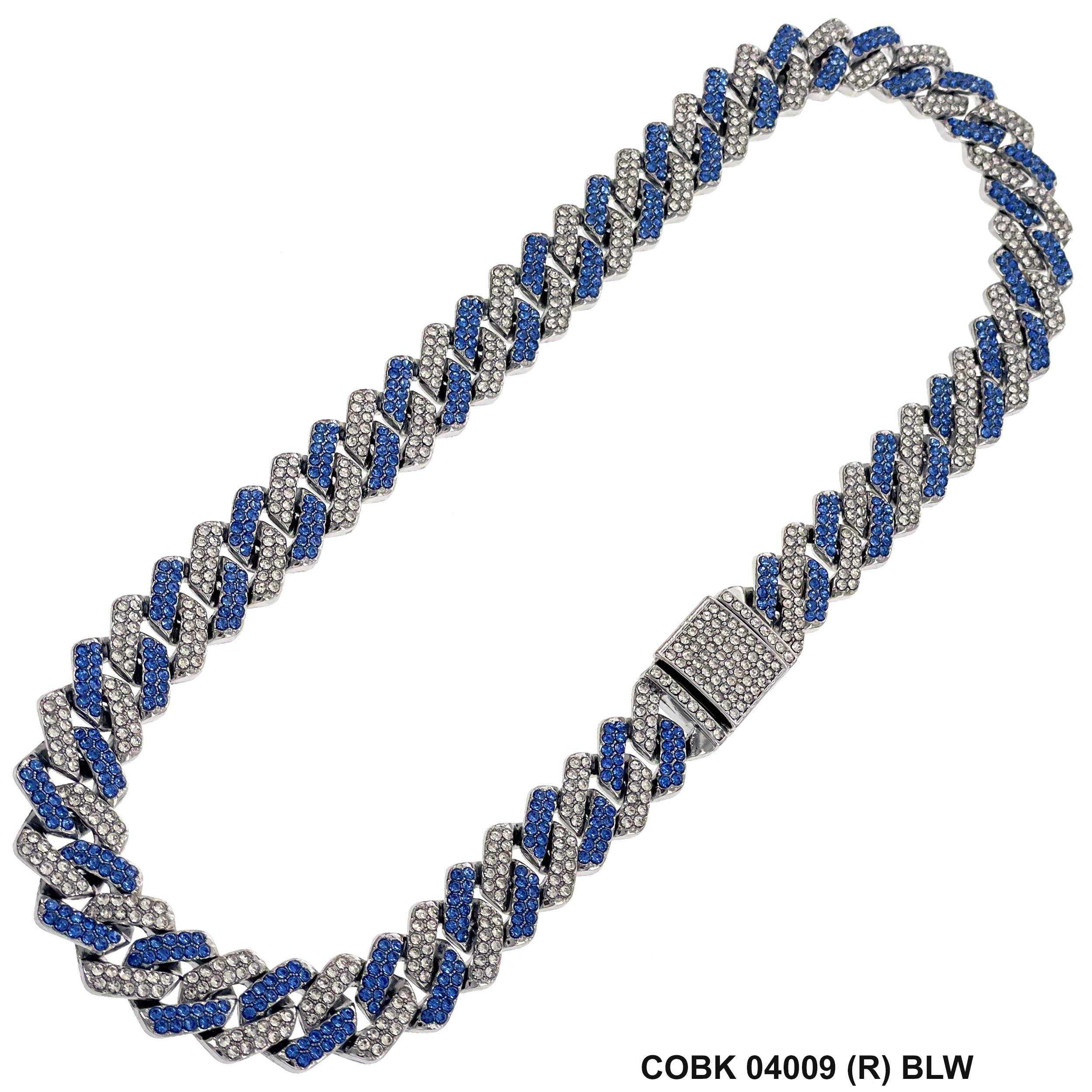 14 MM Hip Hop Chain COBK 04009 (R) BLW