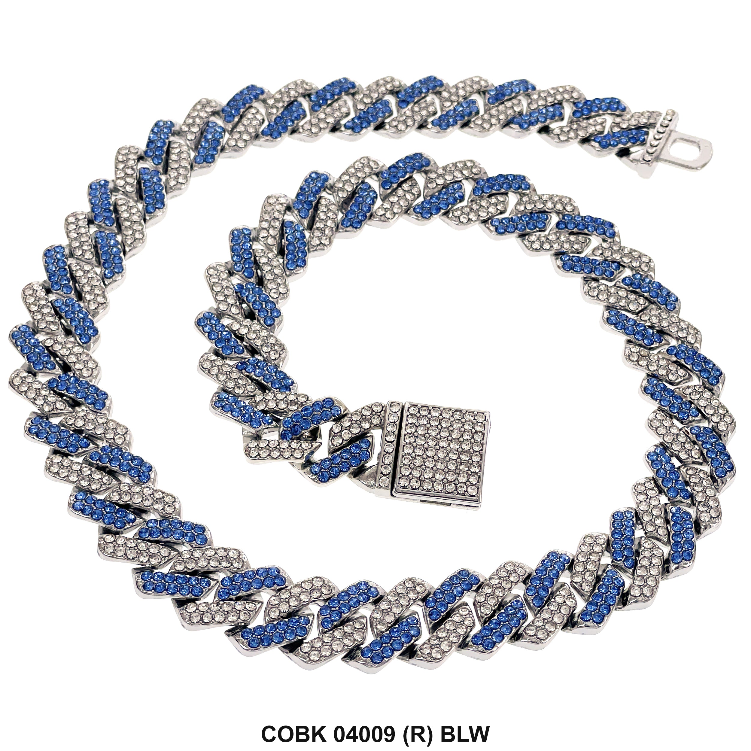 14 MM Hip Hop Chain COBK 04009 (R) BLW