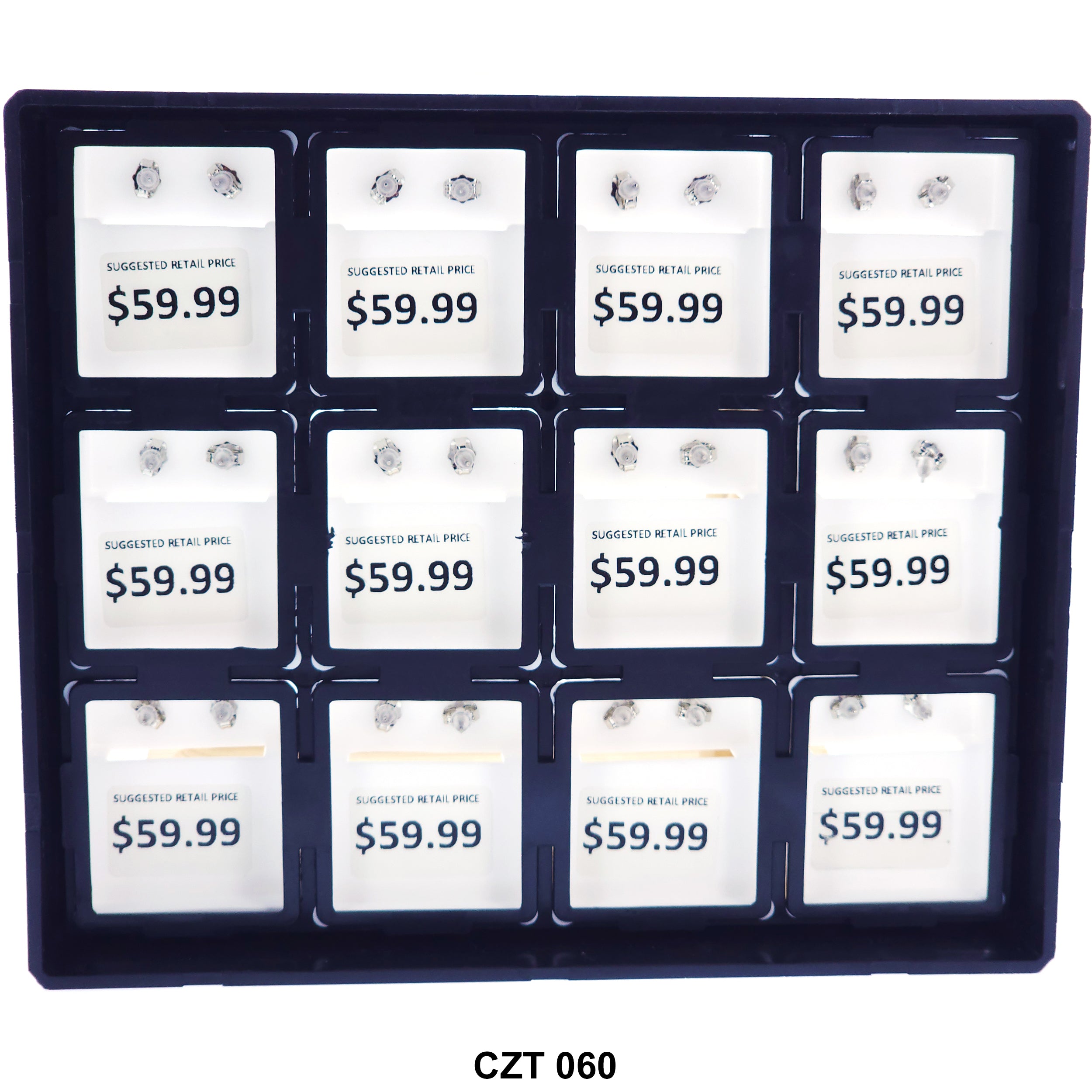 5 MM Birthstone Studs CZT 060 S